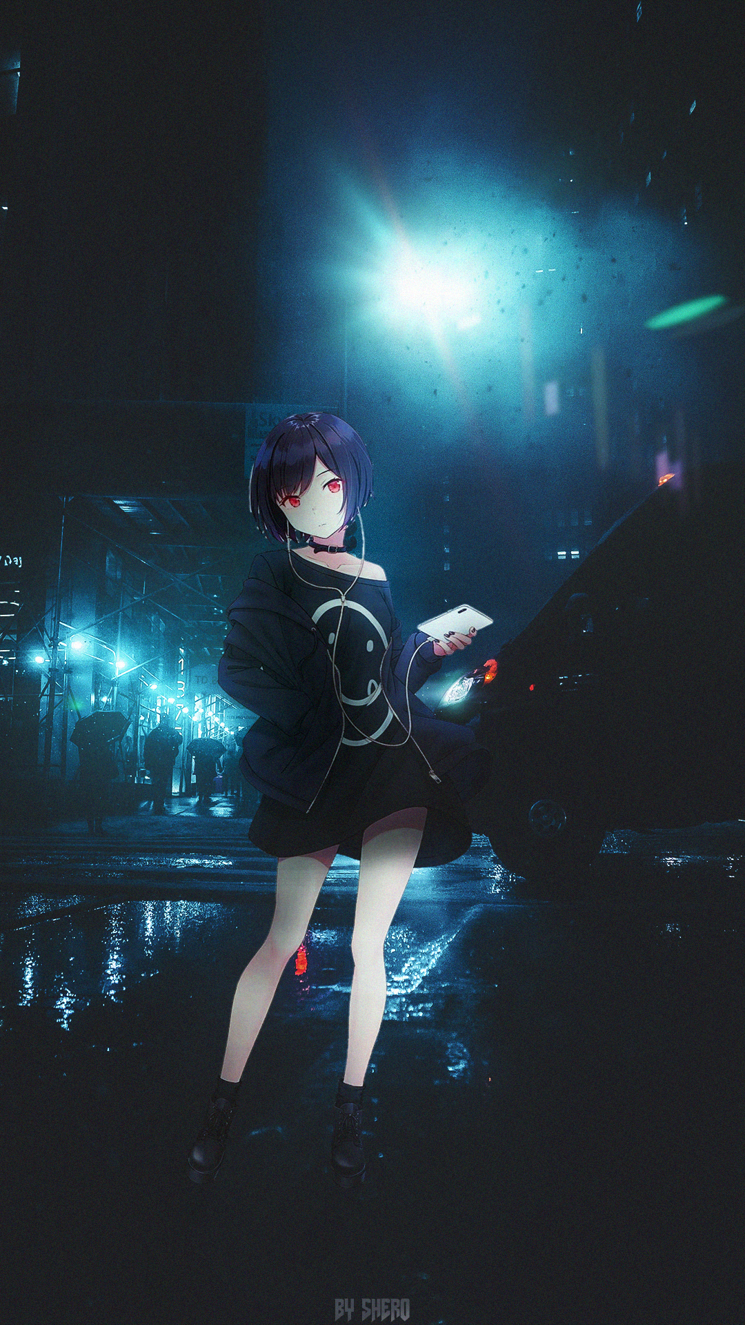 夜晚｜动漫｜街头艺术