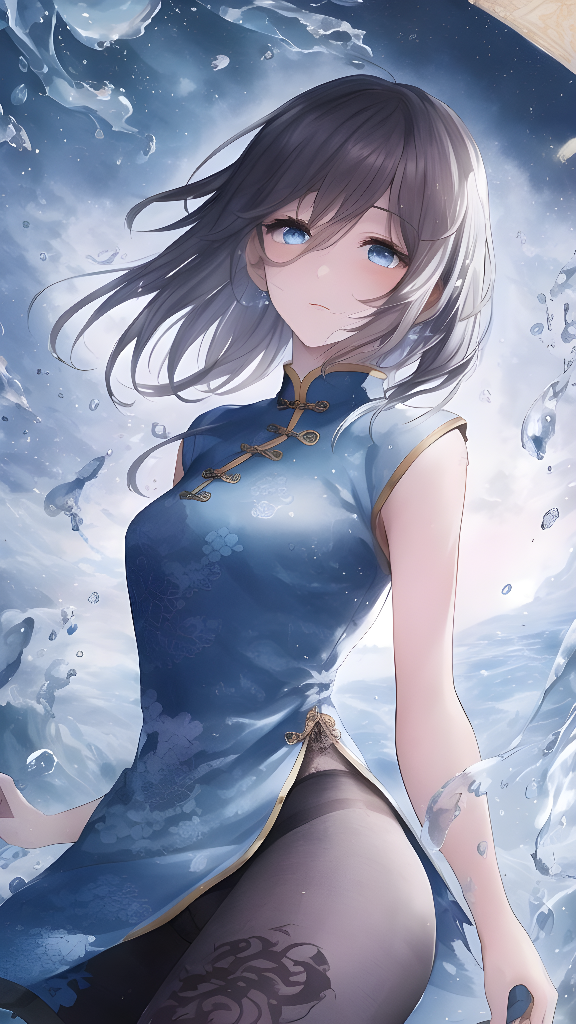 克里斯汀·丽娜｜数字艺术｜纵向显示