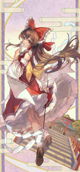 动漫女孩｜东方｜博丽灵梦