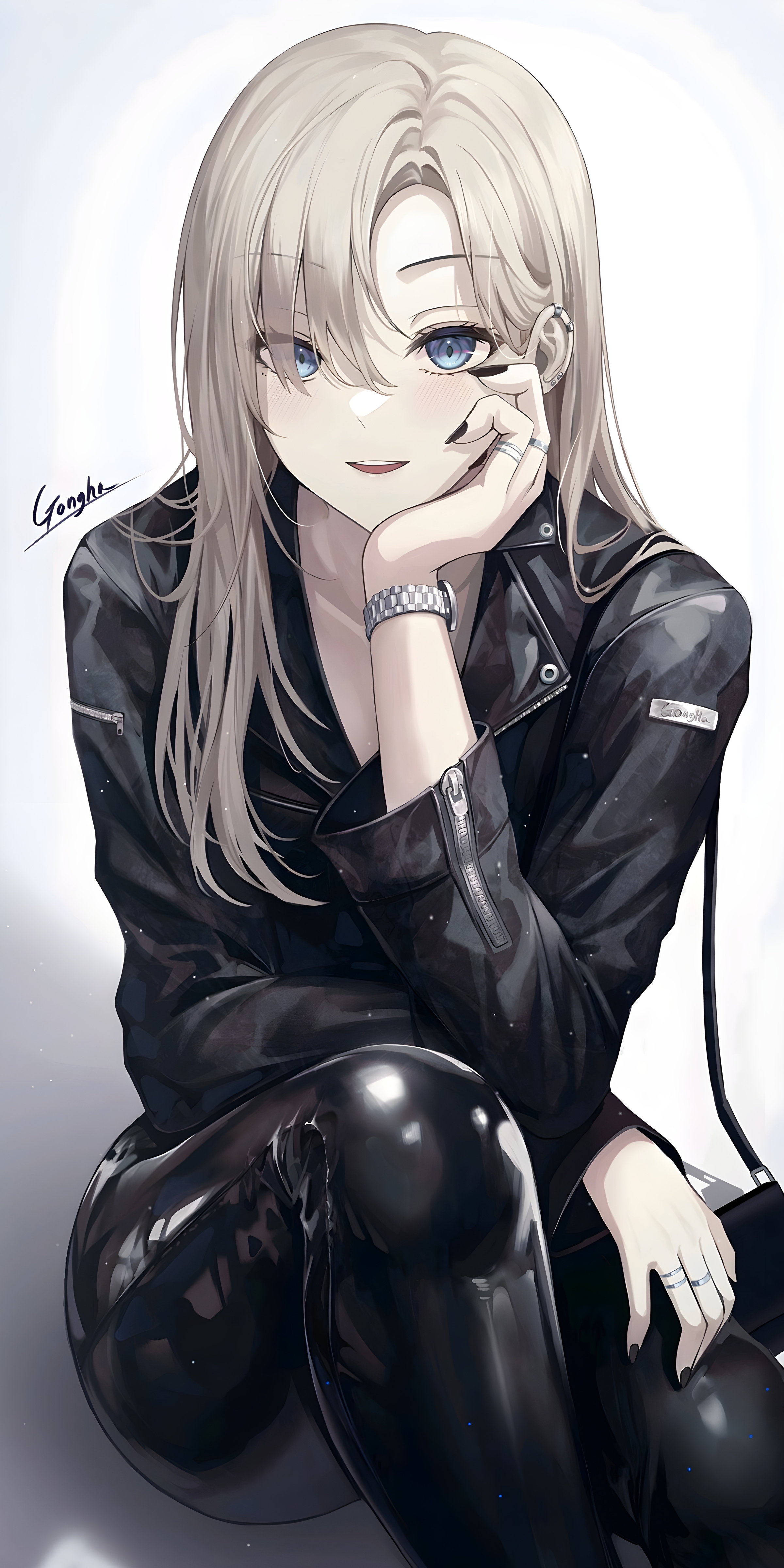 动漫女孩｜动漫｜蓝眼睛