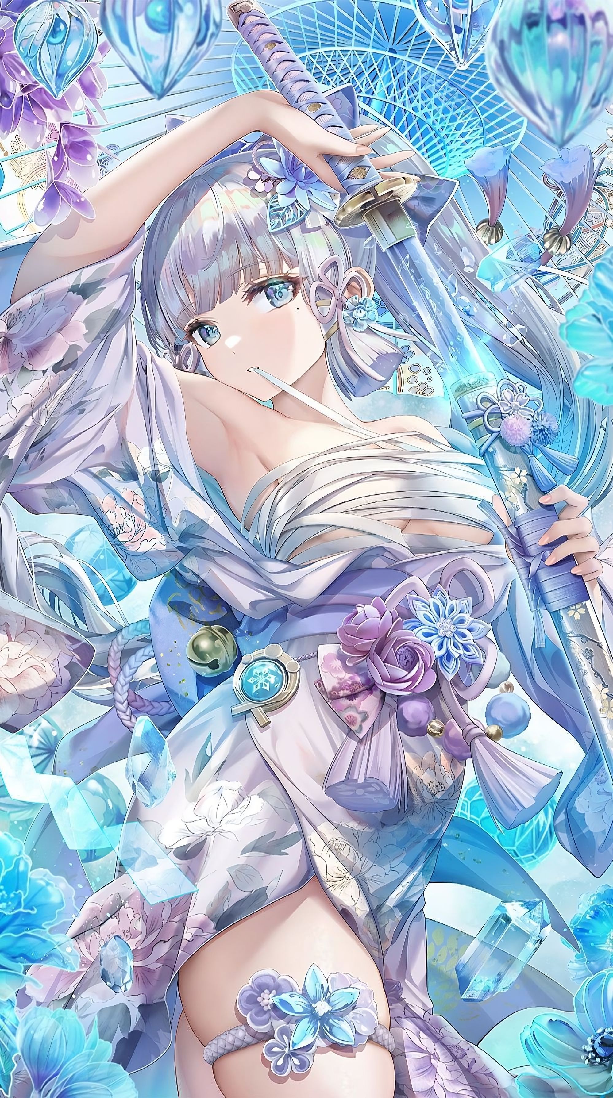 动漫女孩｜原神冲击｜上里绫香原神冲击