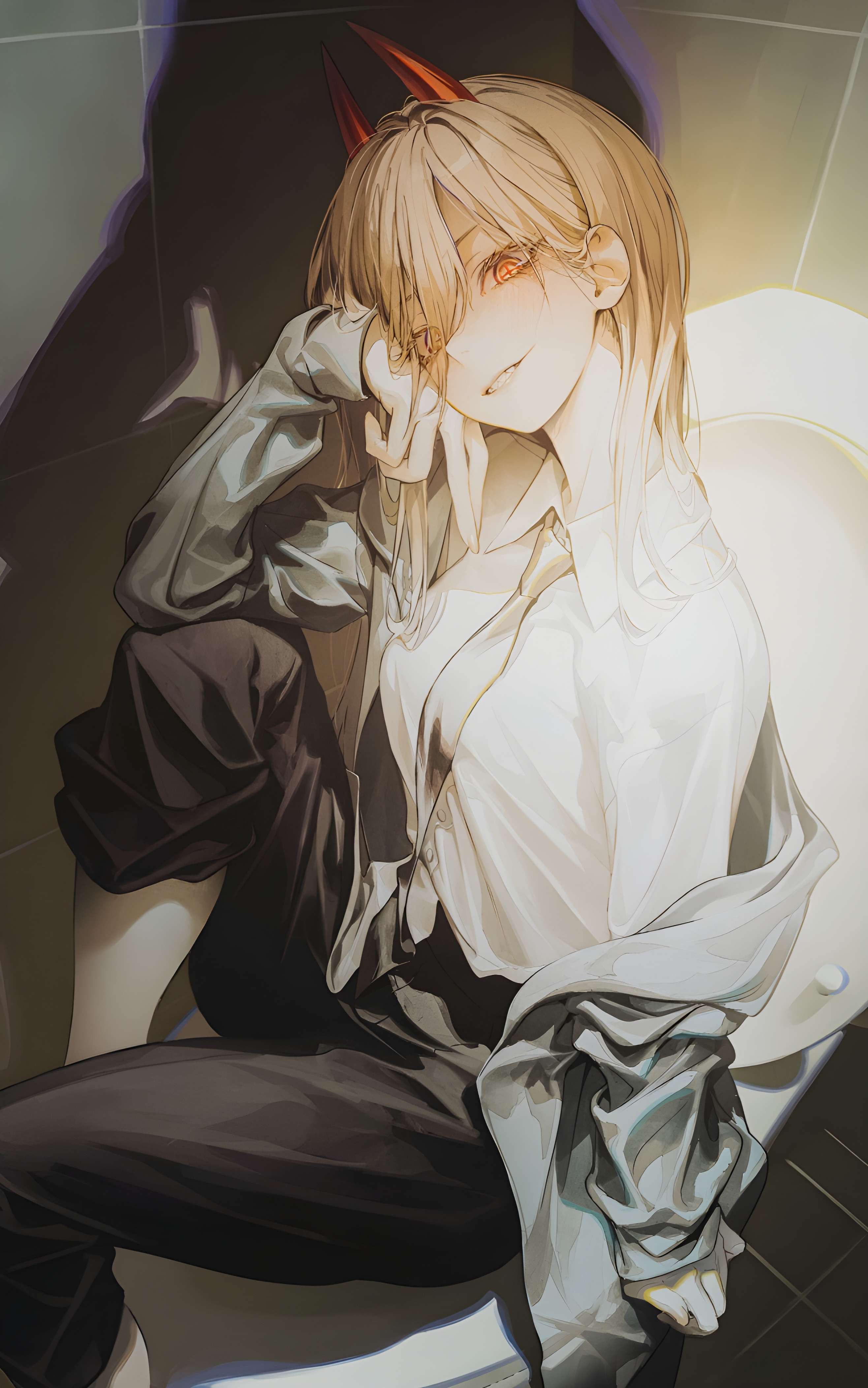 电锯人｜动漫女孩｜金发女郎