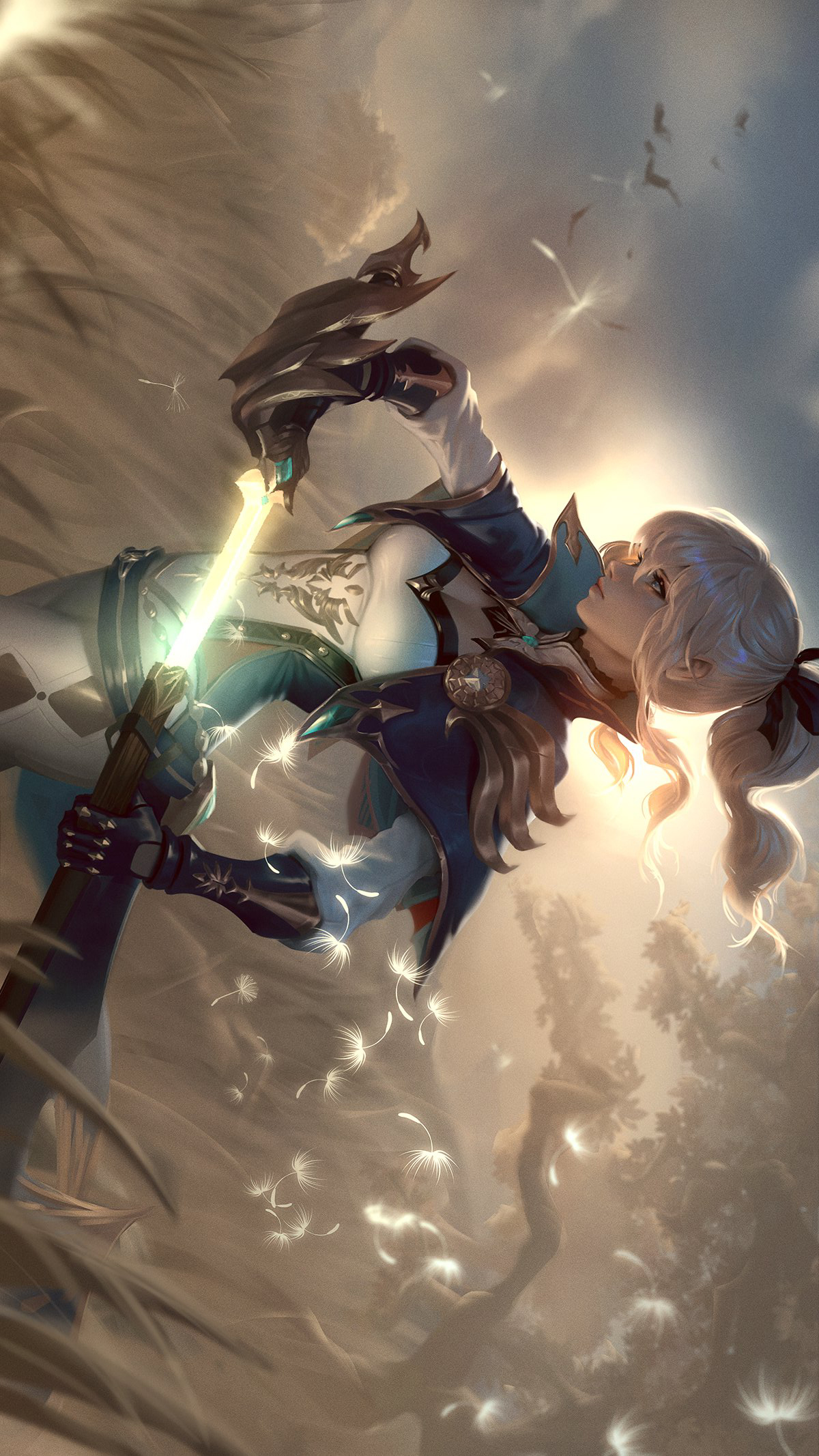 动漫女孩｜让·原心影响｜剑