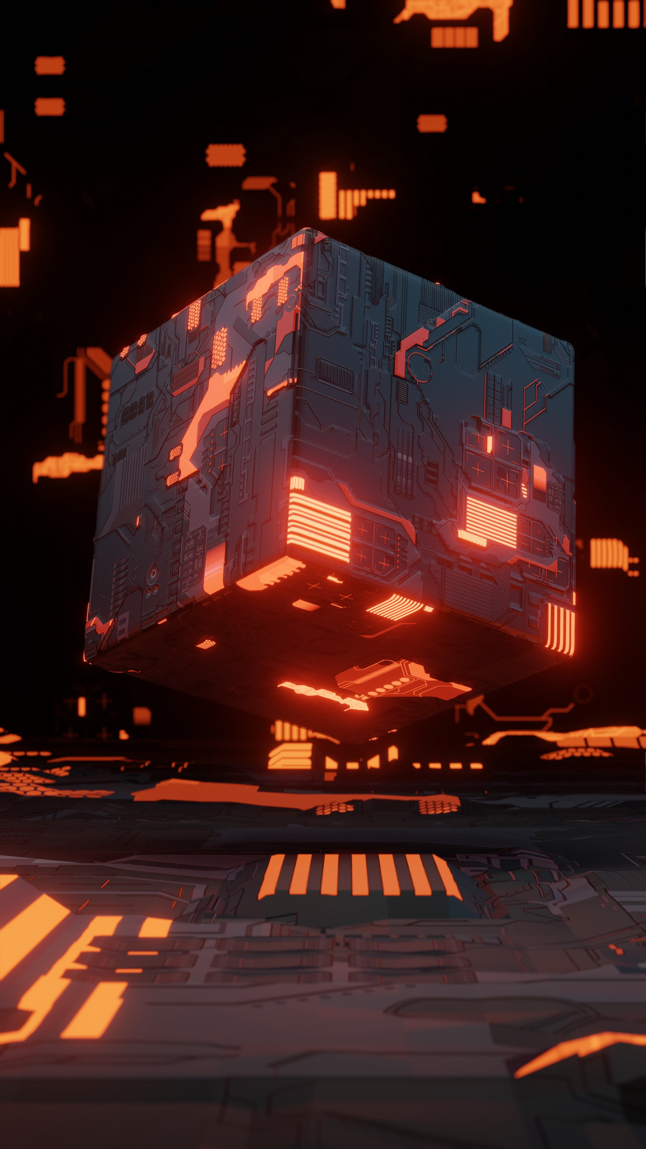 红色的｜黑色｜橙子