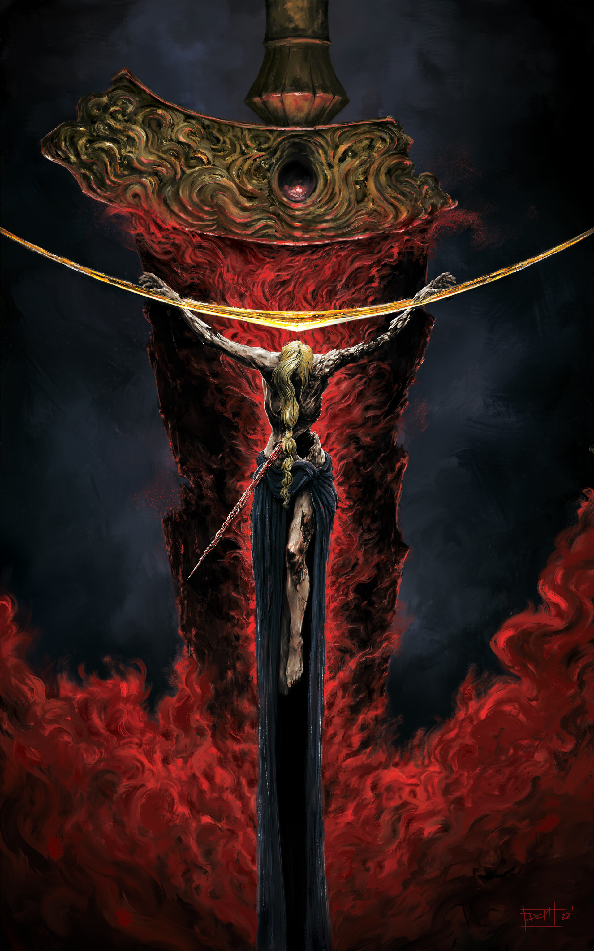 艺术品｜埃尔登戒指｜数字艺术