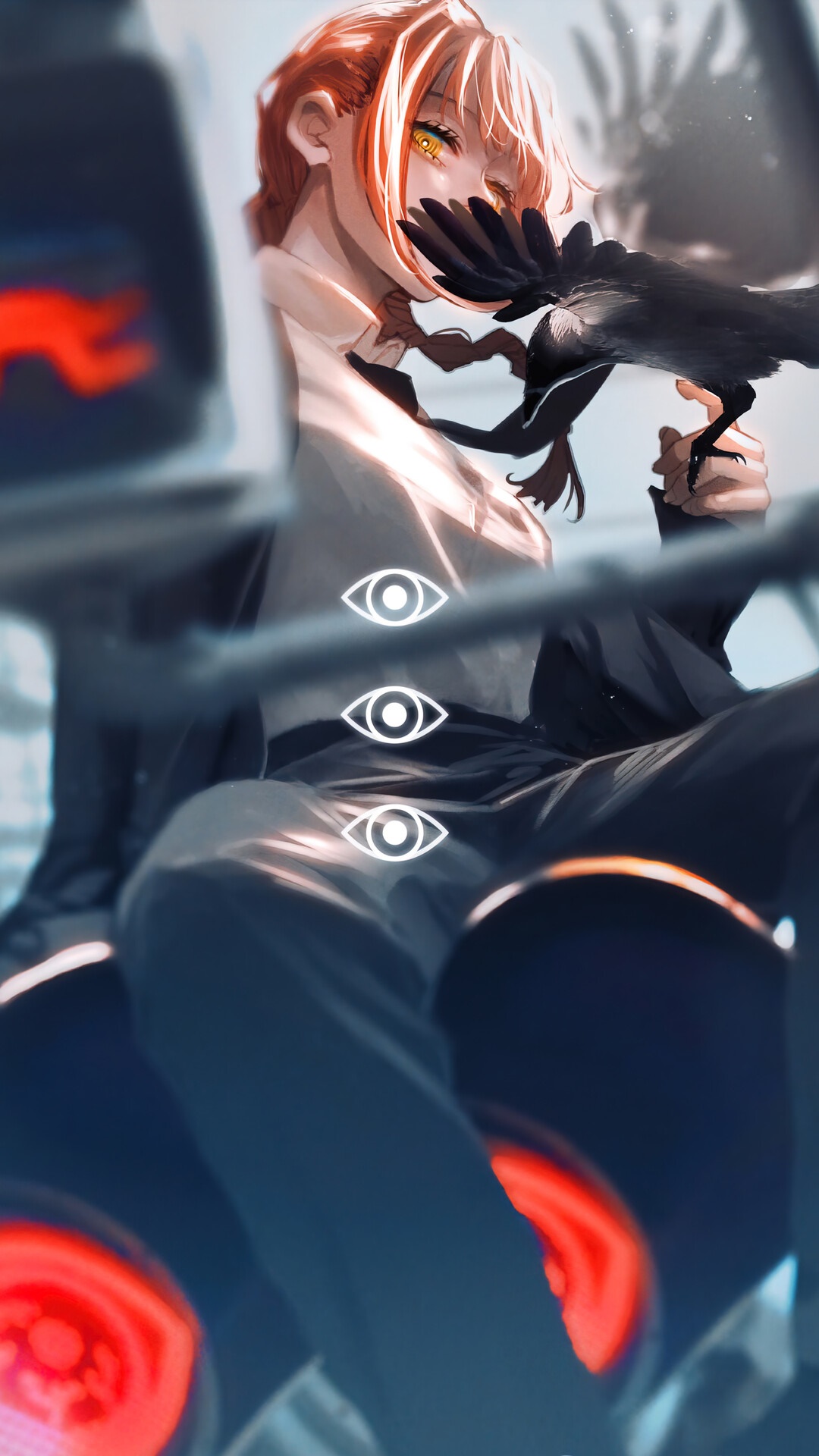 交通灯｜眼睛｜乌鸦