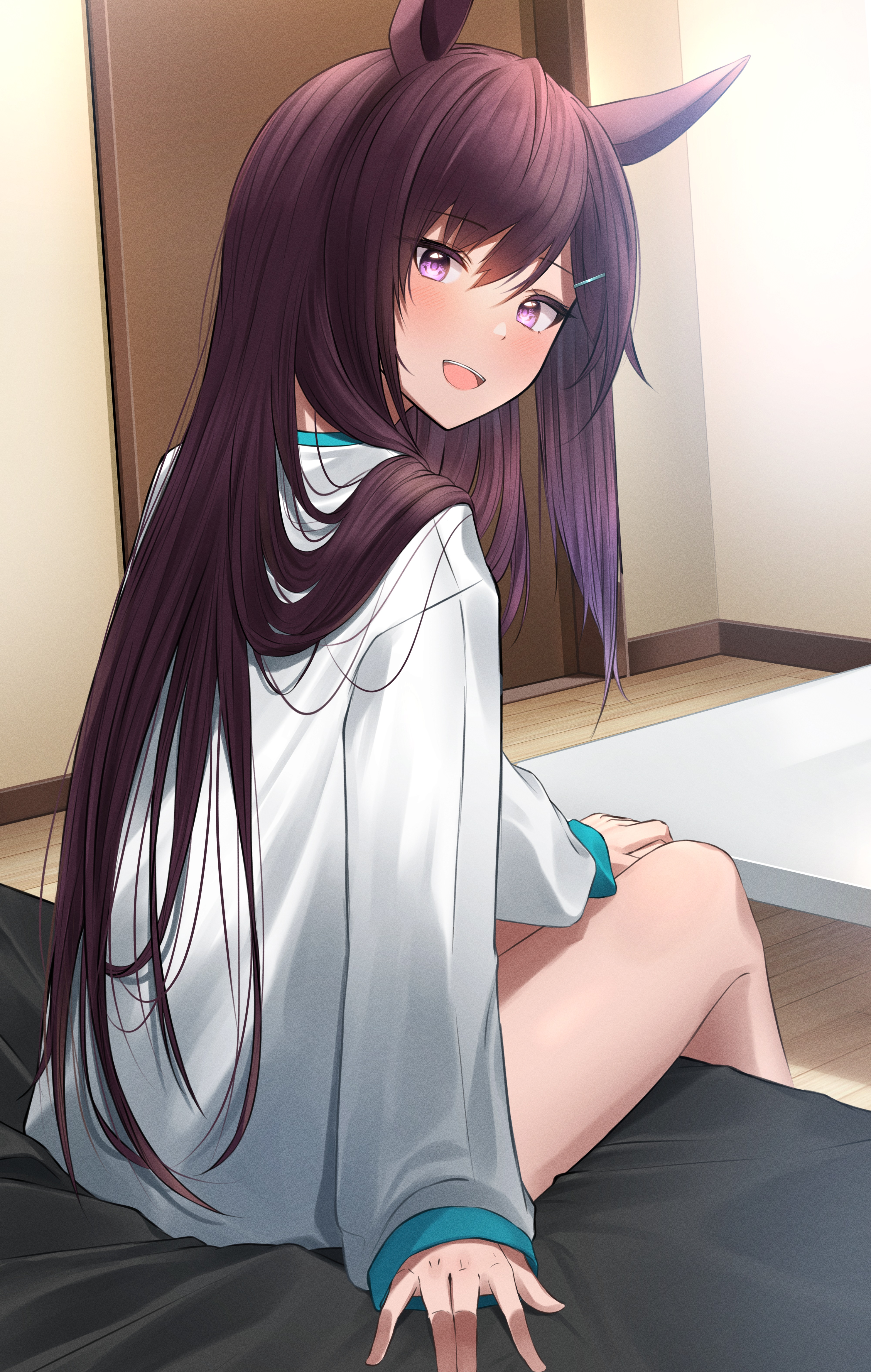 动漫女孩｜乌玛娘漂亮德比｜动漫