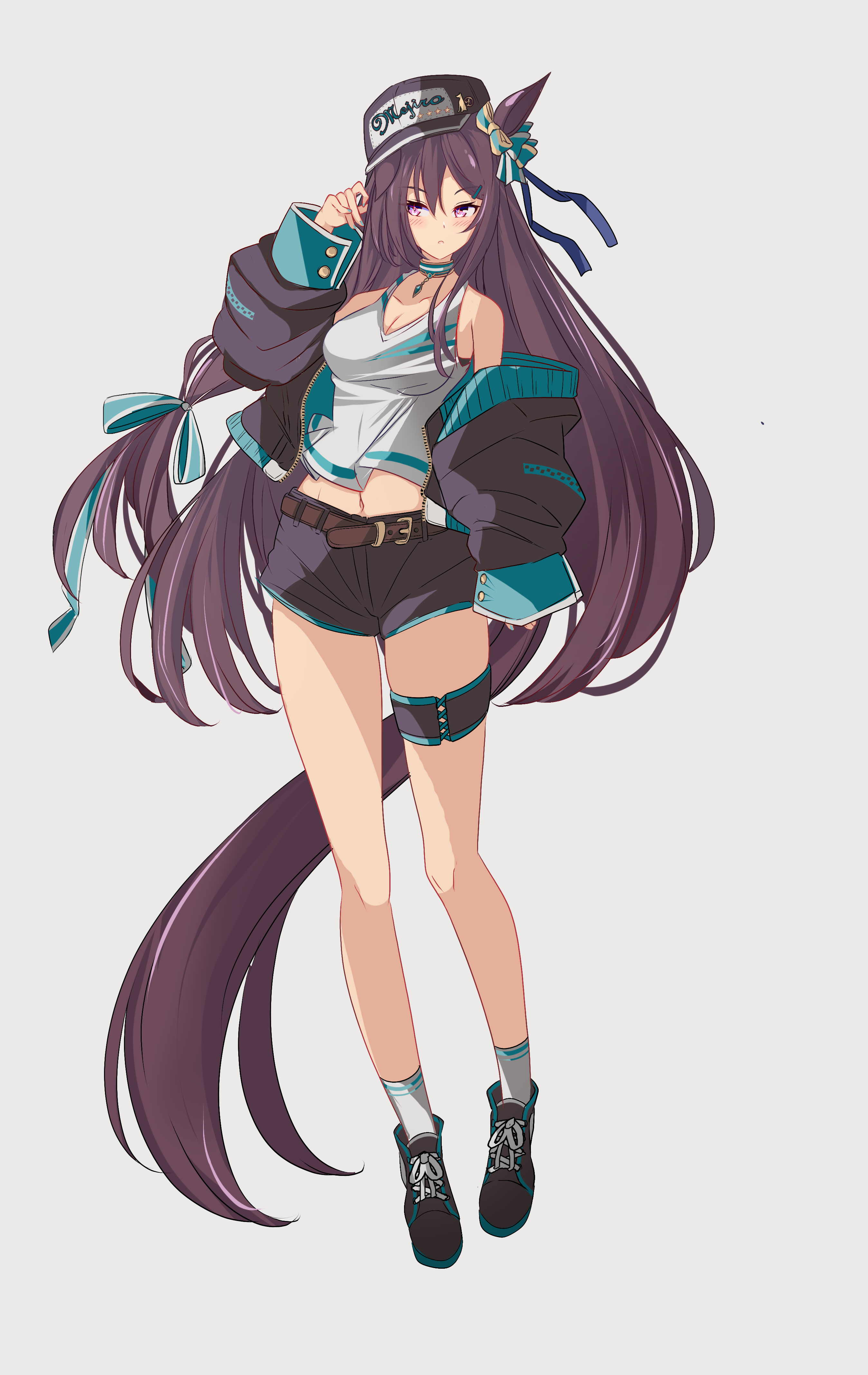 动漫女孩｜动漫｜乌玛娘漂亮德比