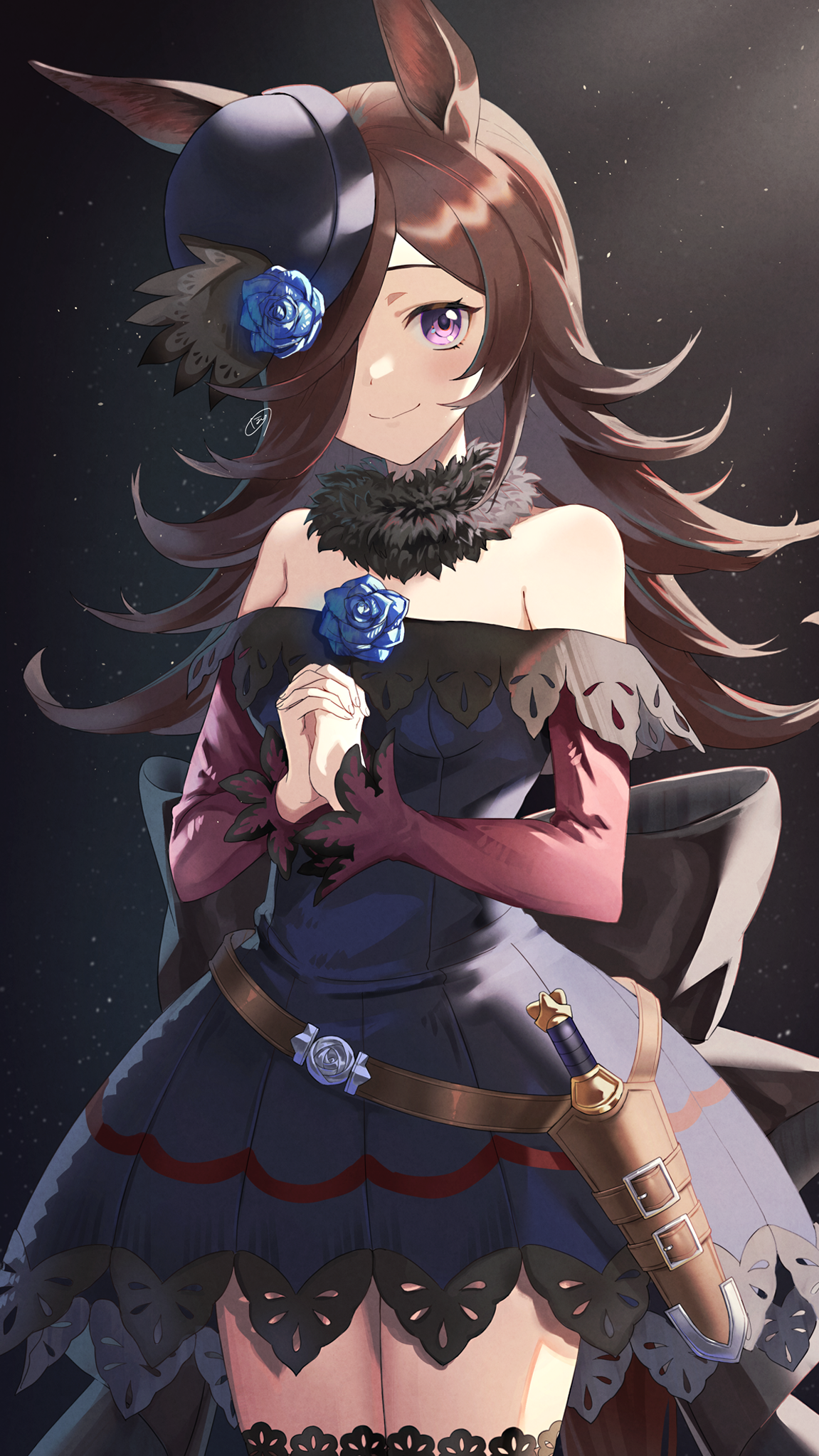 动漫｜动漫女孩｜乌玛娘漂亮德比