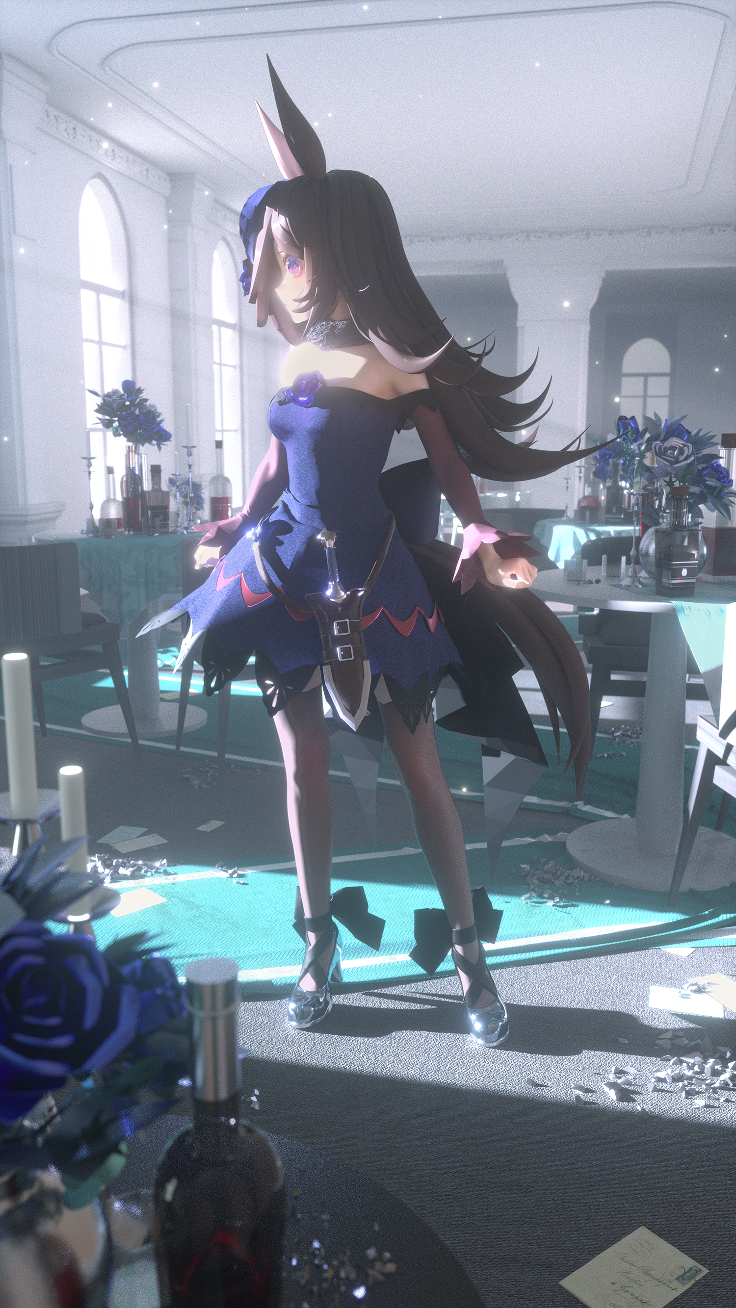 乌玛娘漂亮德比｜马女孩｜动漫