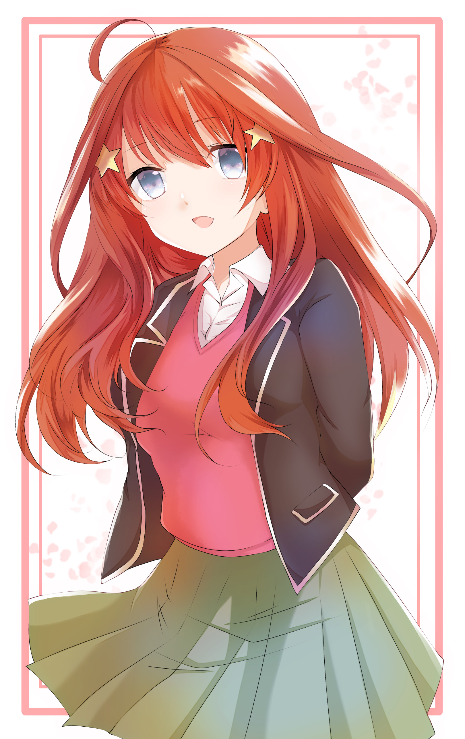 动漫女孩｜中野树｜5东方之花女