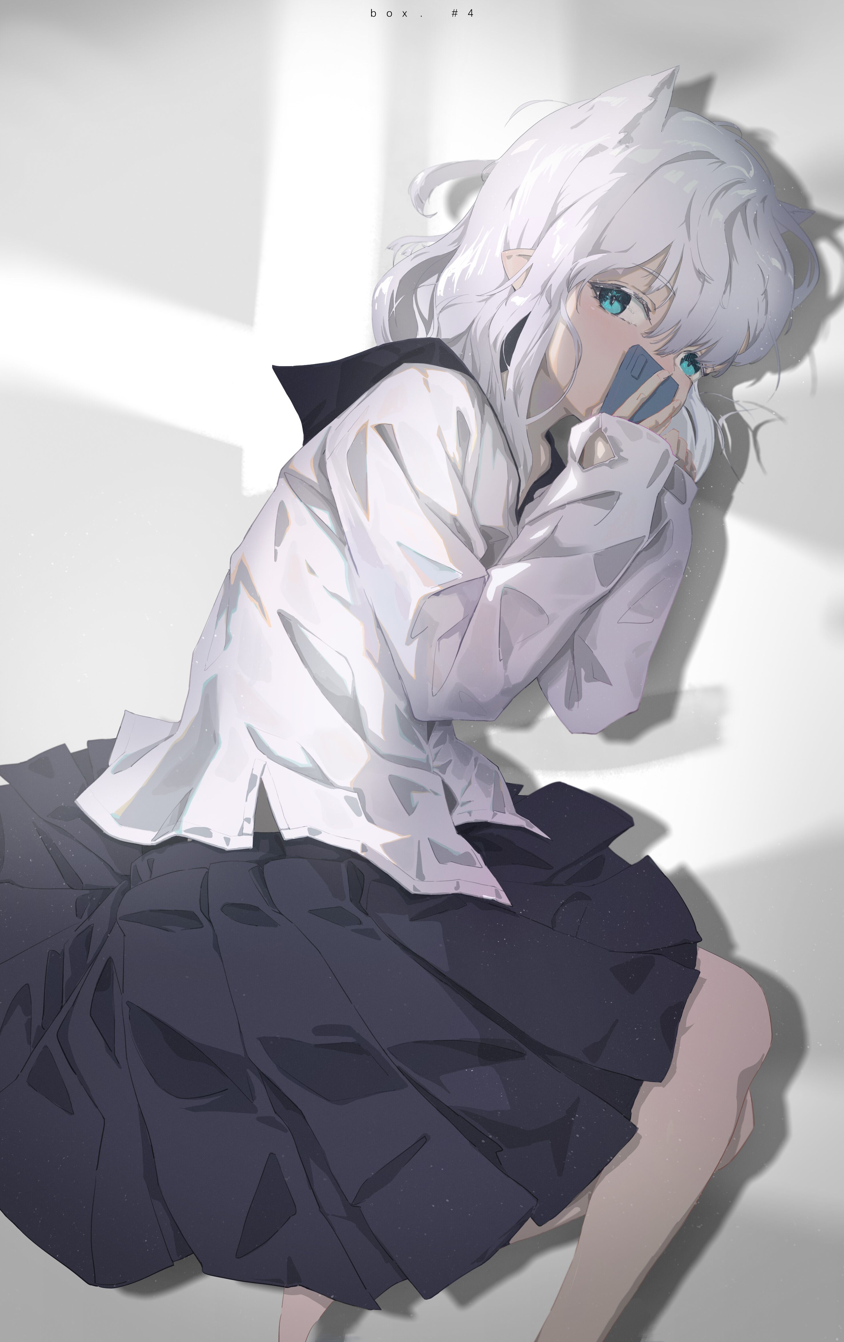 猫女孩｜艺术品｜罗塔兰