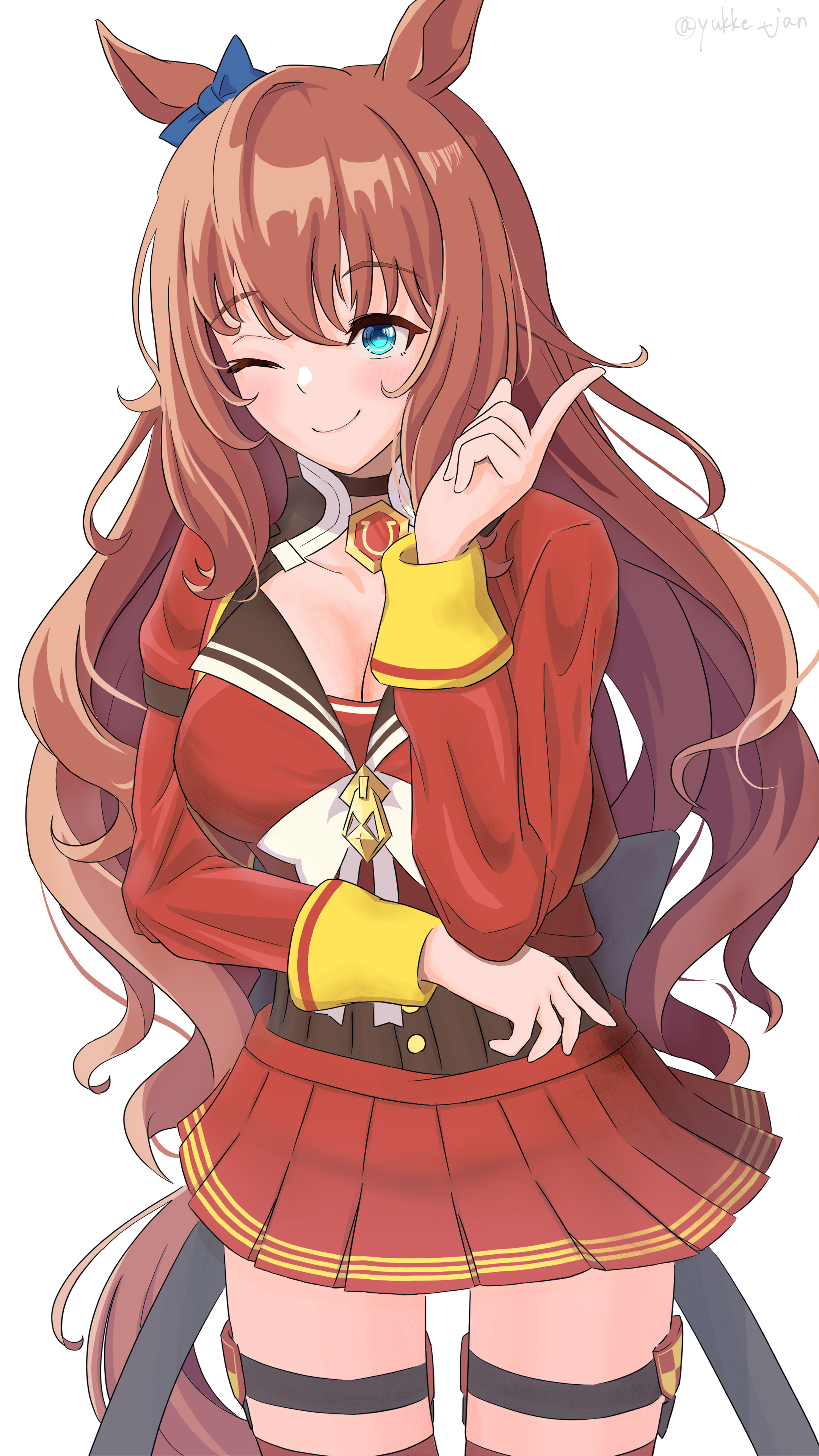 动漫女孩｜乌玛娘漂亮德比｜马女孩