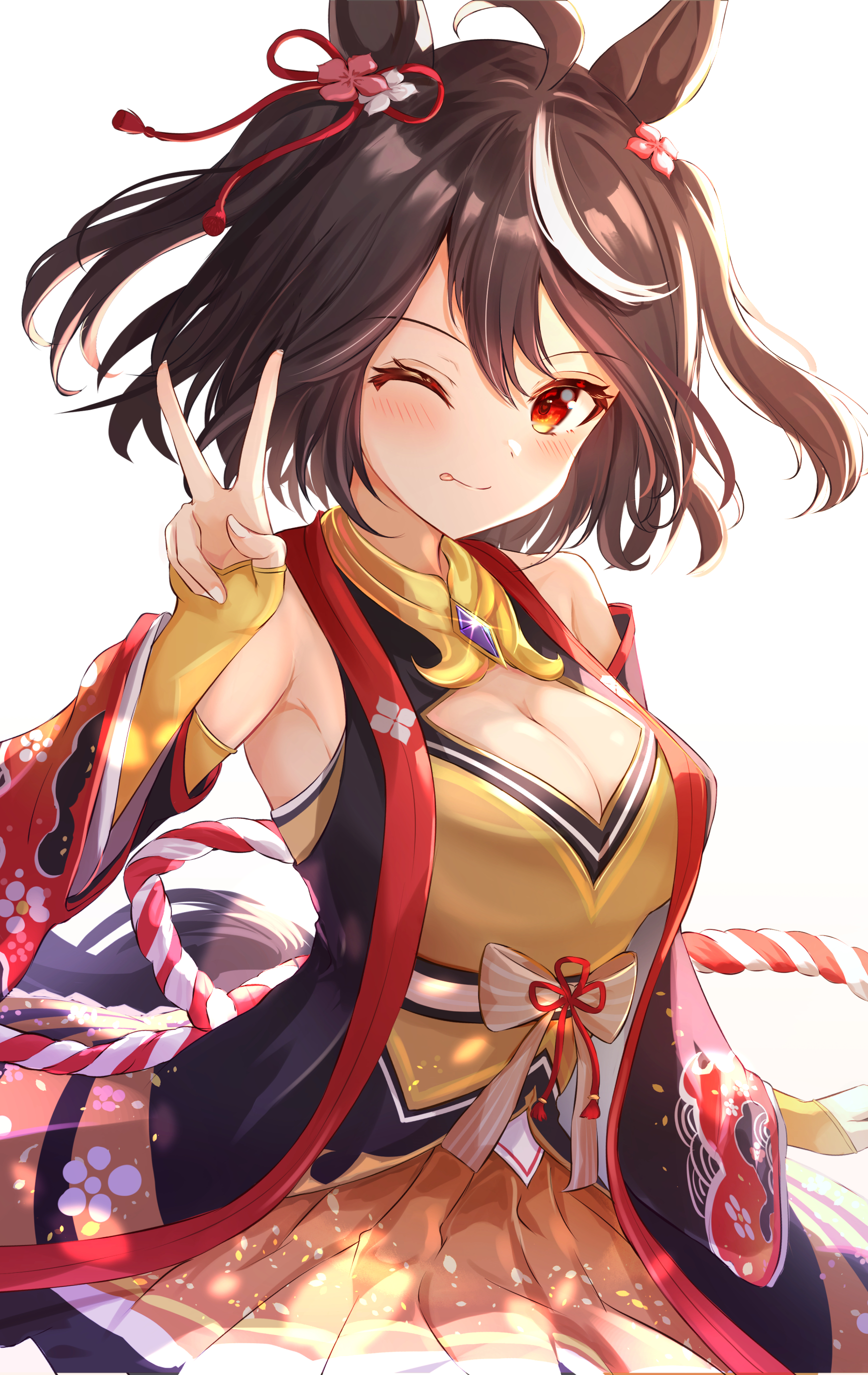 马女孩｜动漫女孩｜乌玛娘漂亮德比