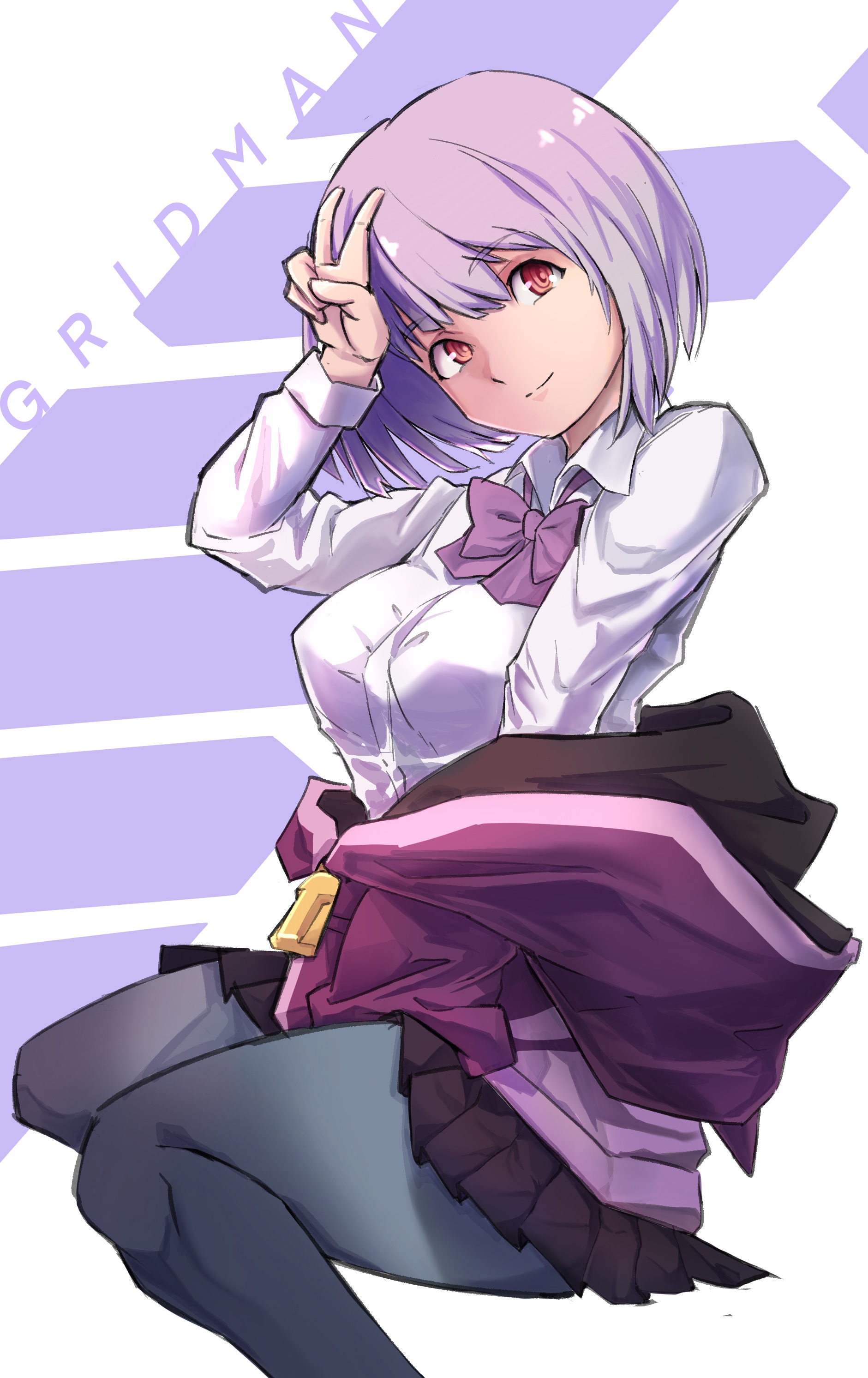 动漫｜SSSS网格人｜动漫女孩