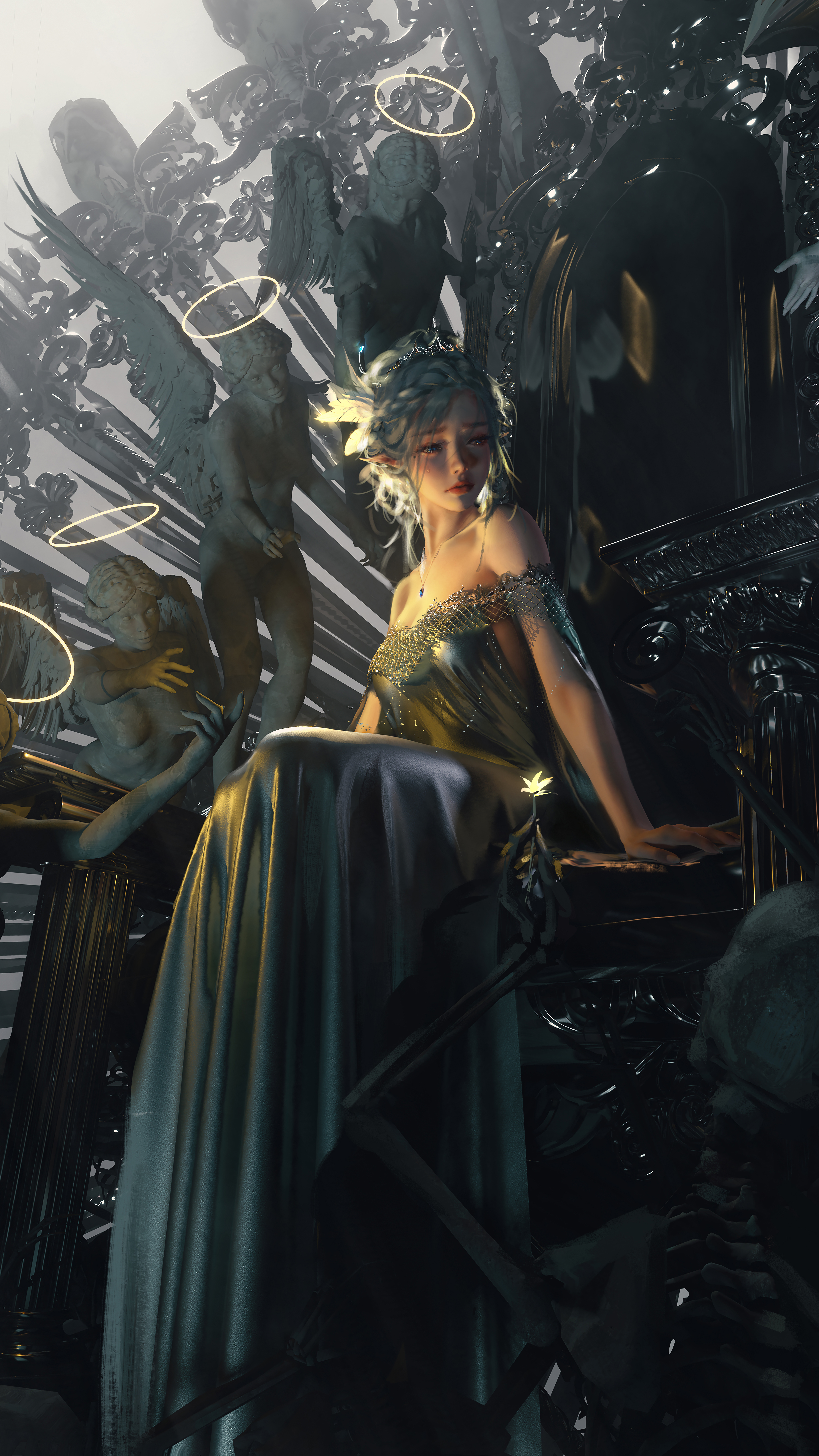 动漫女孩｜艺术品｜动漫