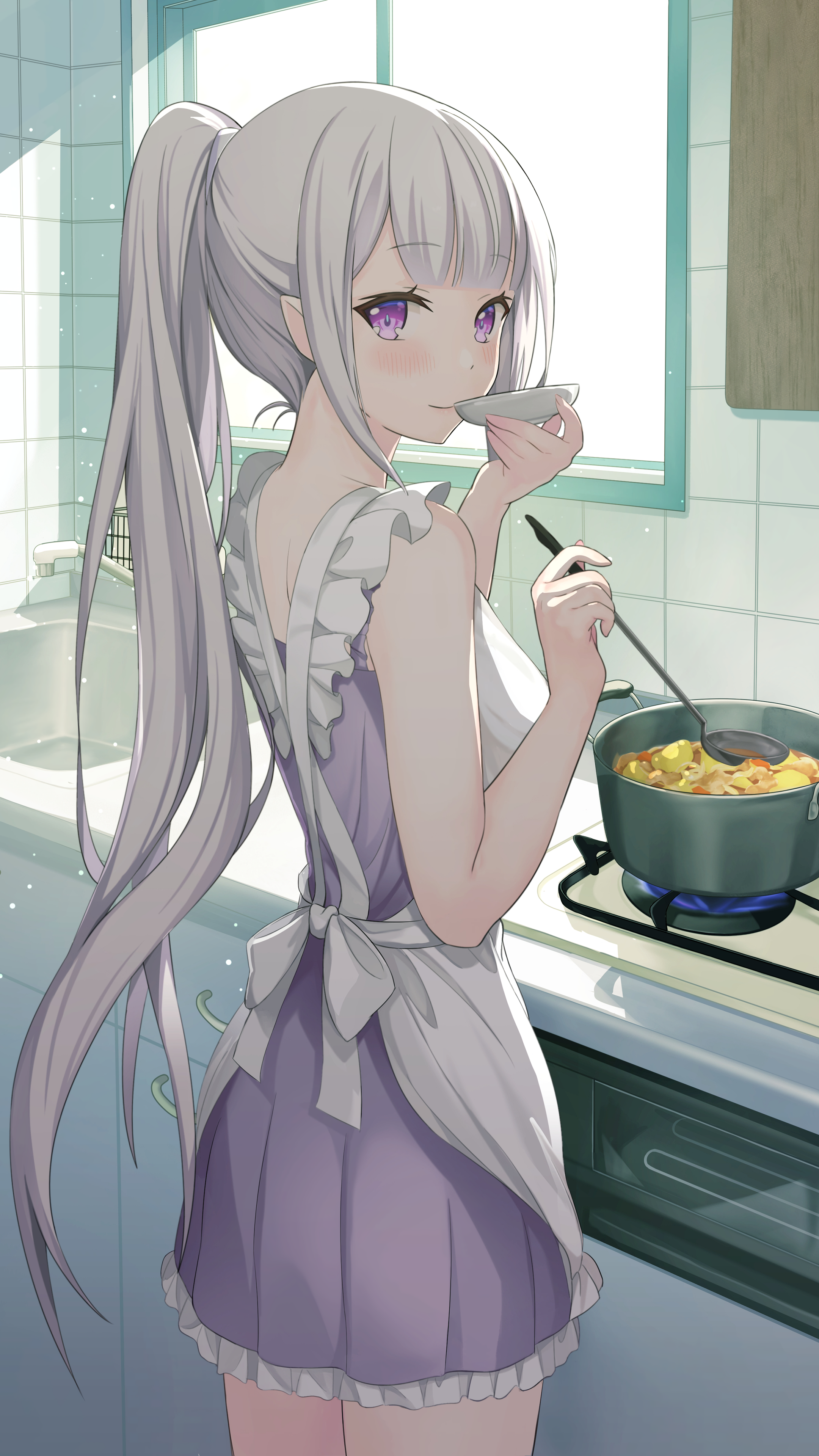 动漫女孩｜动漫｜看着观众