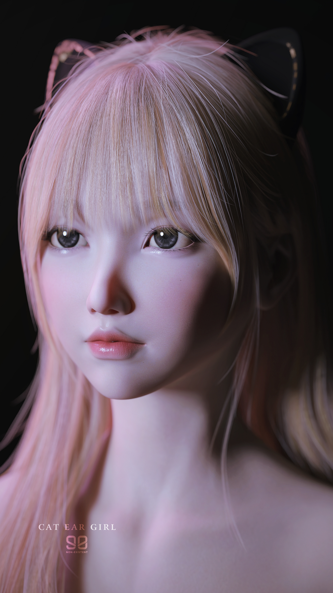 幻想女孩｜计算机图形学｜猫耳朵