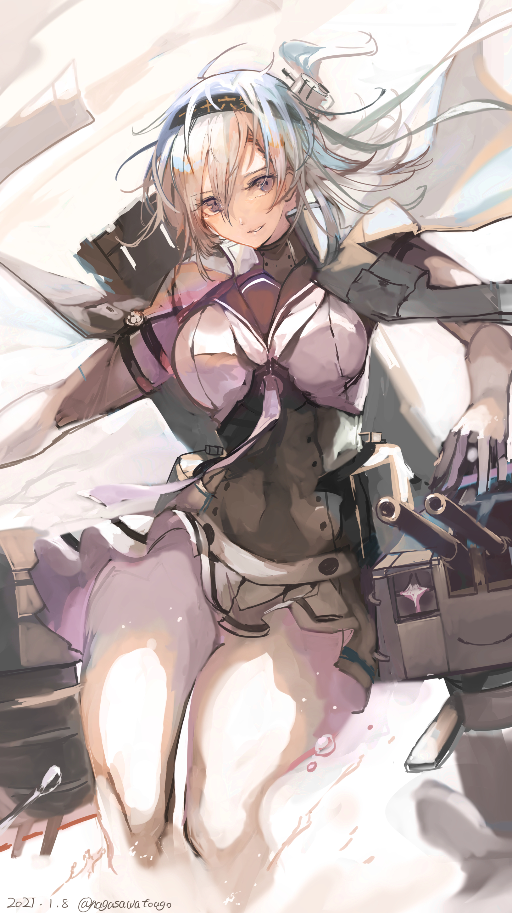 长头发｜白头发｜铃月管校