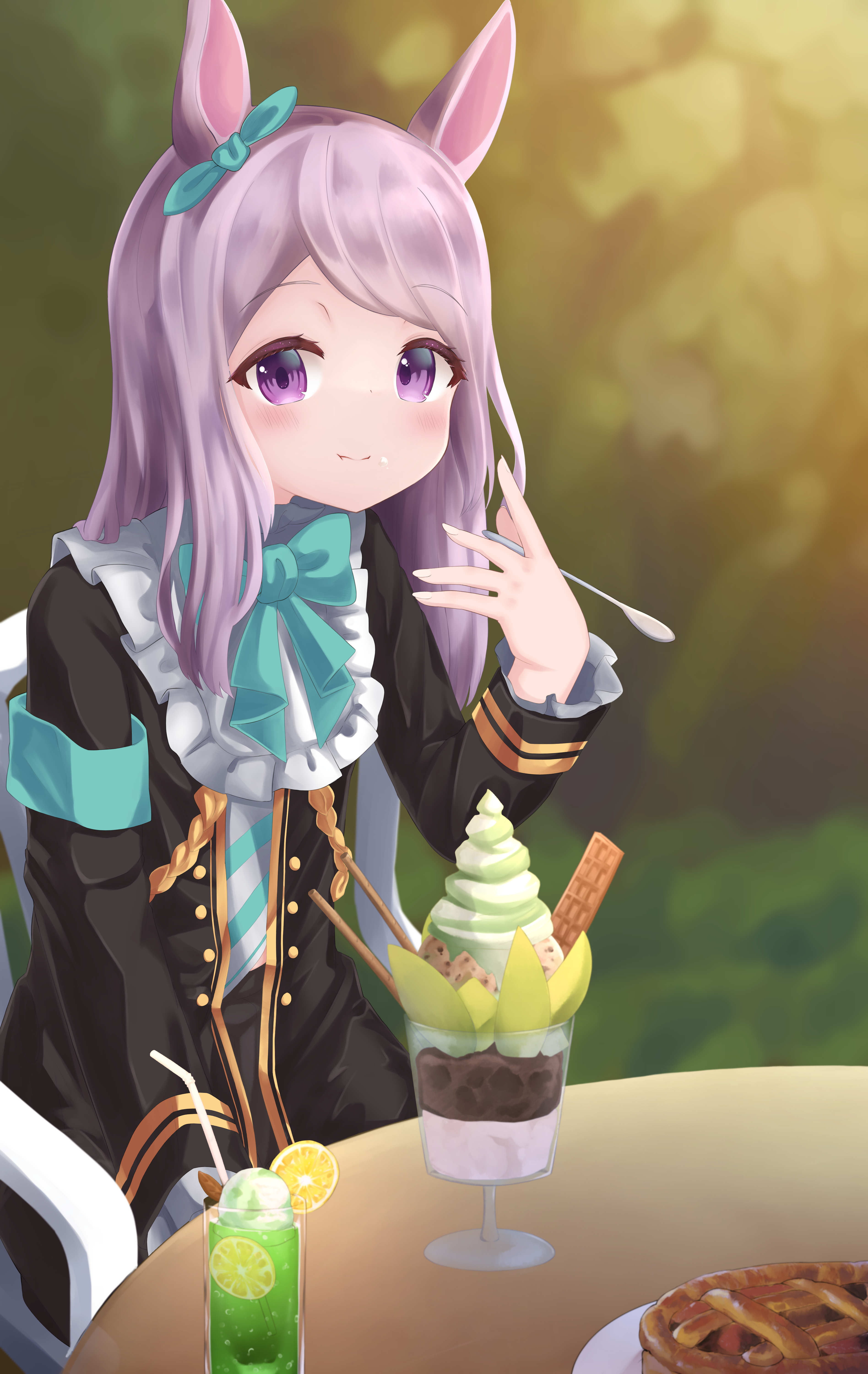 长头发｜目白麦昆乌玛娘｜动漫女孩