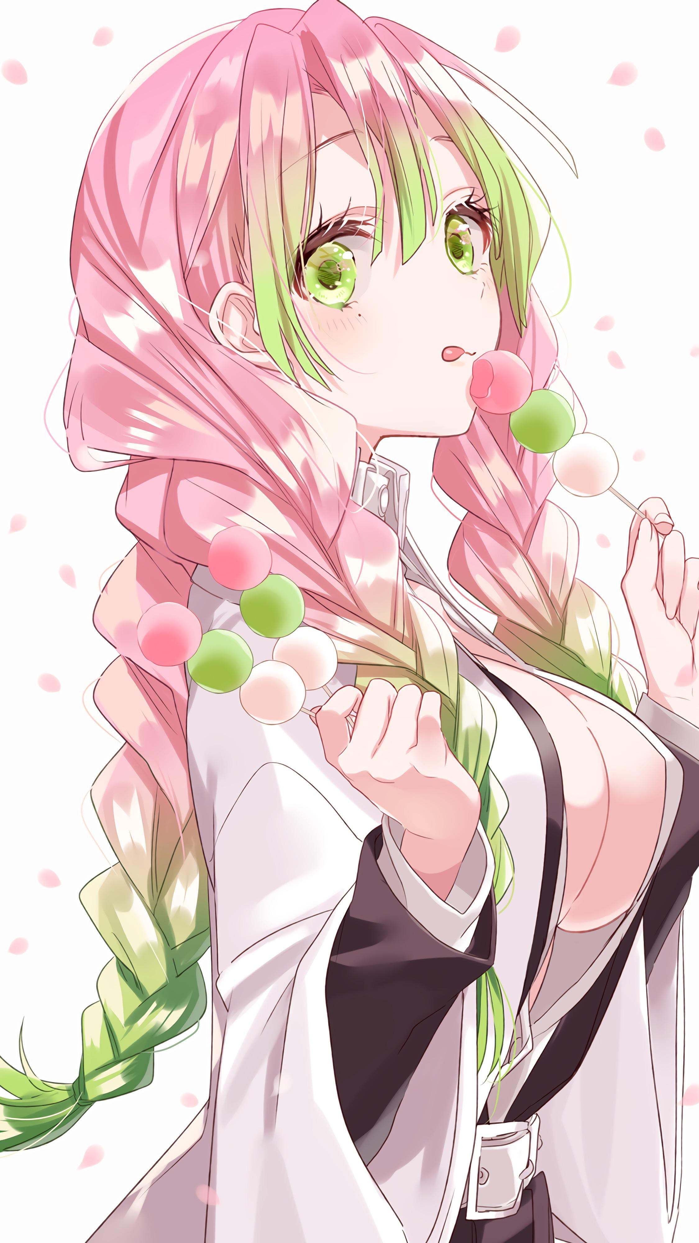 动漫女孩｜鬼灭之刃｜甘露寺三里