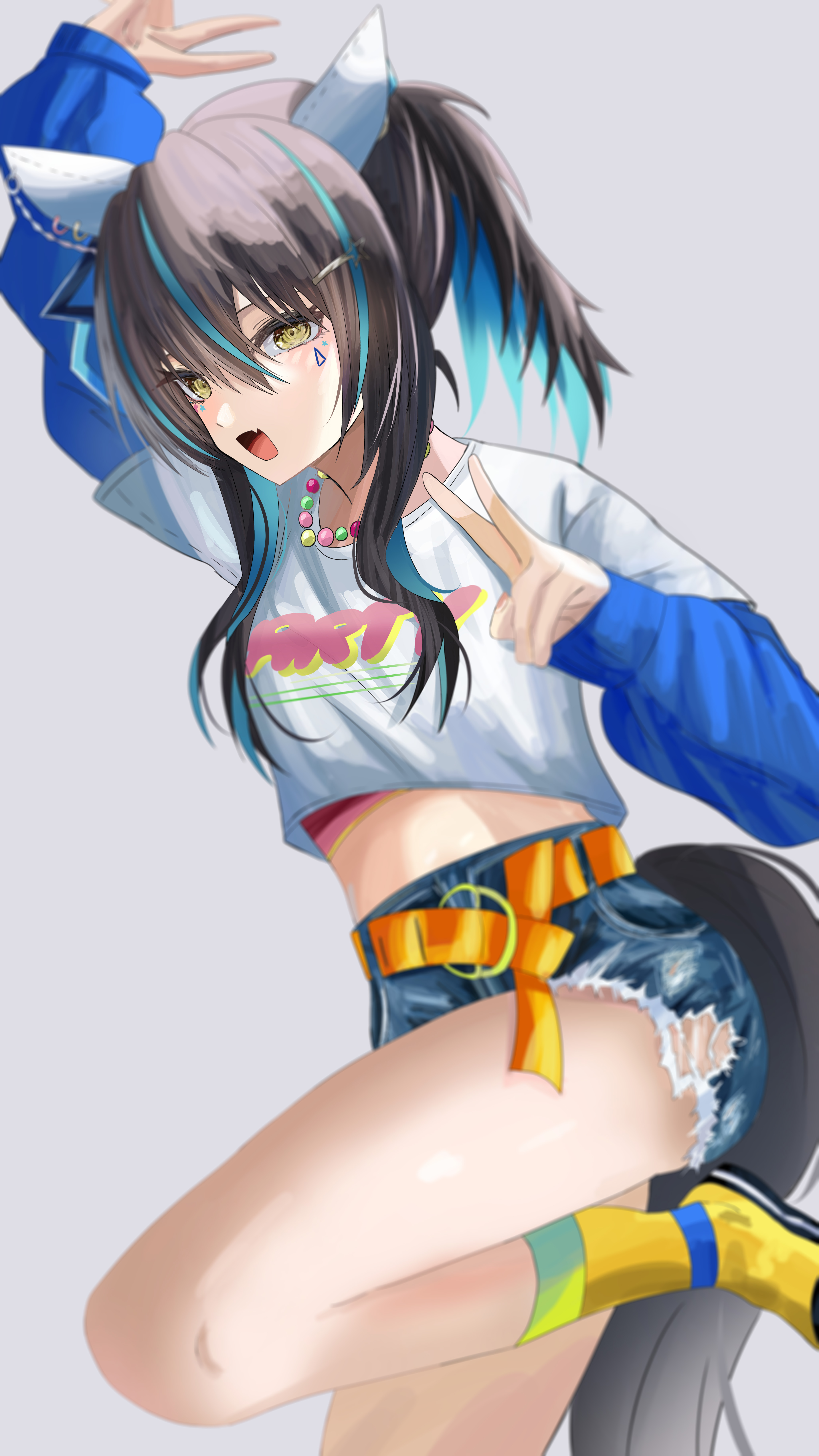 动漫｜黑发｜马尾辫