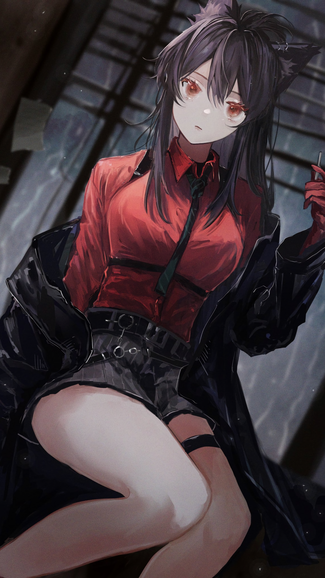 方舟之夜｜动漫女孩｜德克萨斯明日方舟