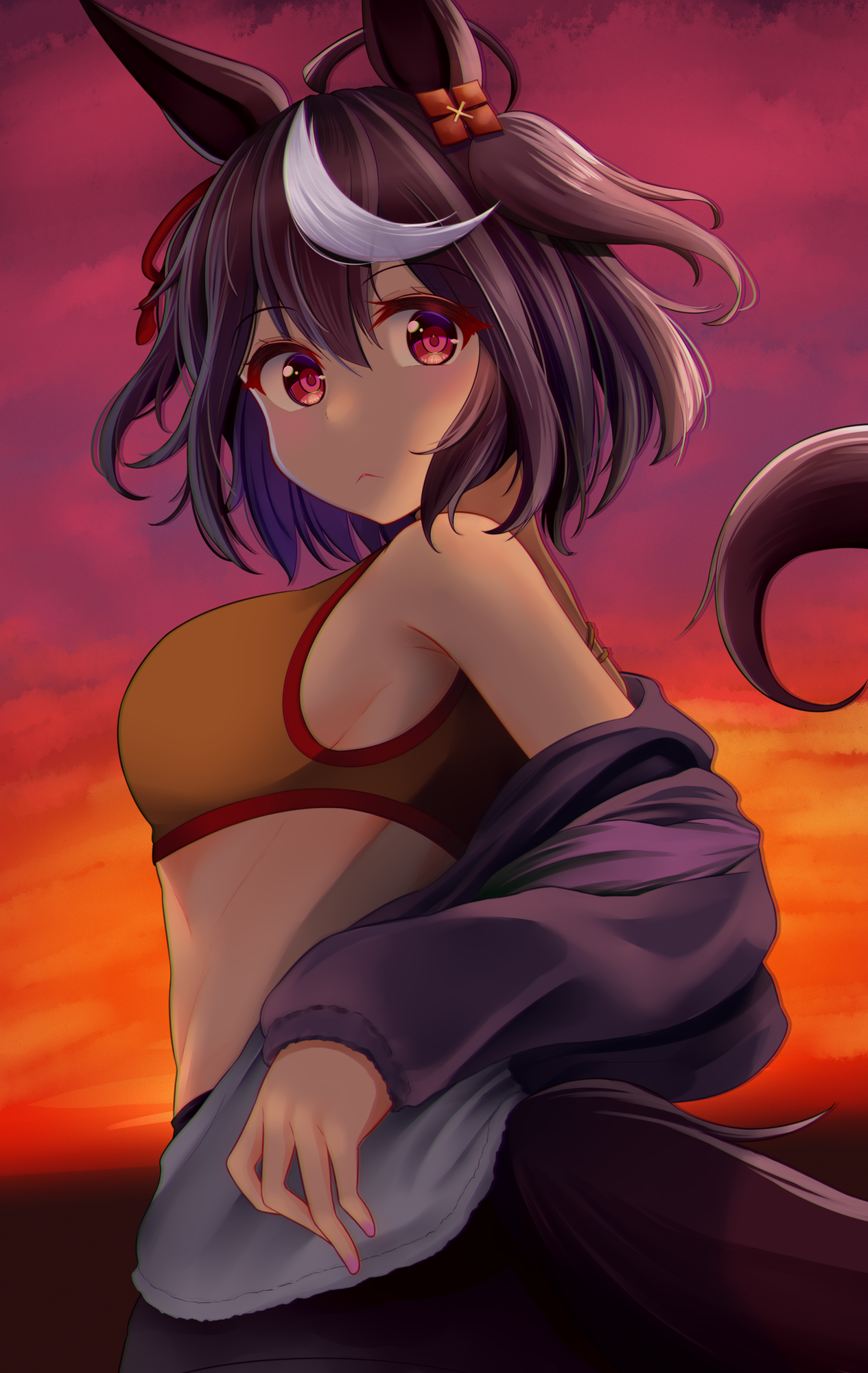 北三黑乌玛娘｜动漫女孩｜短发