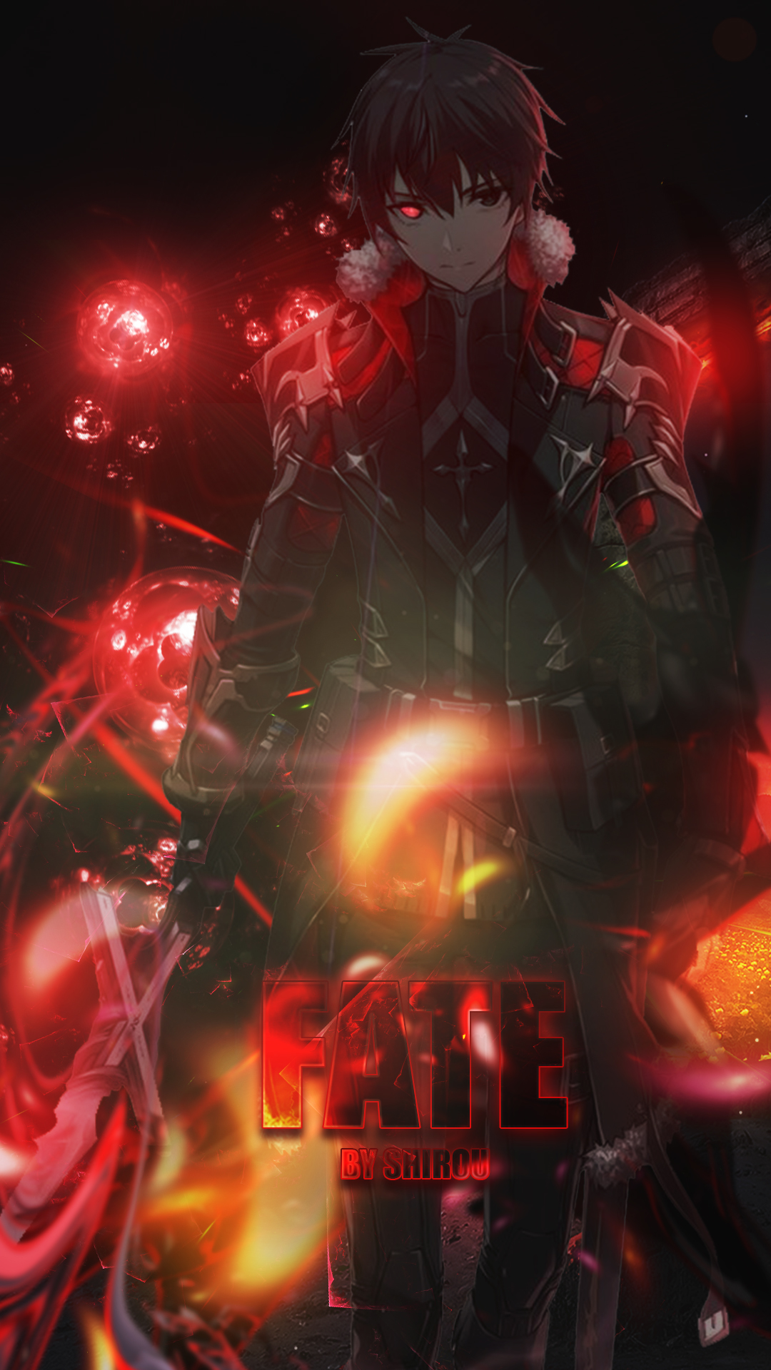 异色症｜动漫男孩｜签名