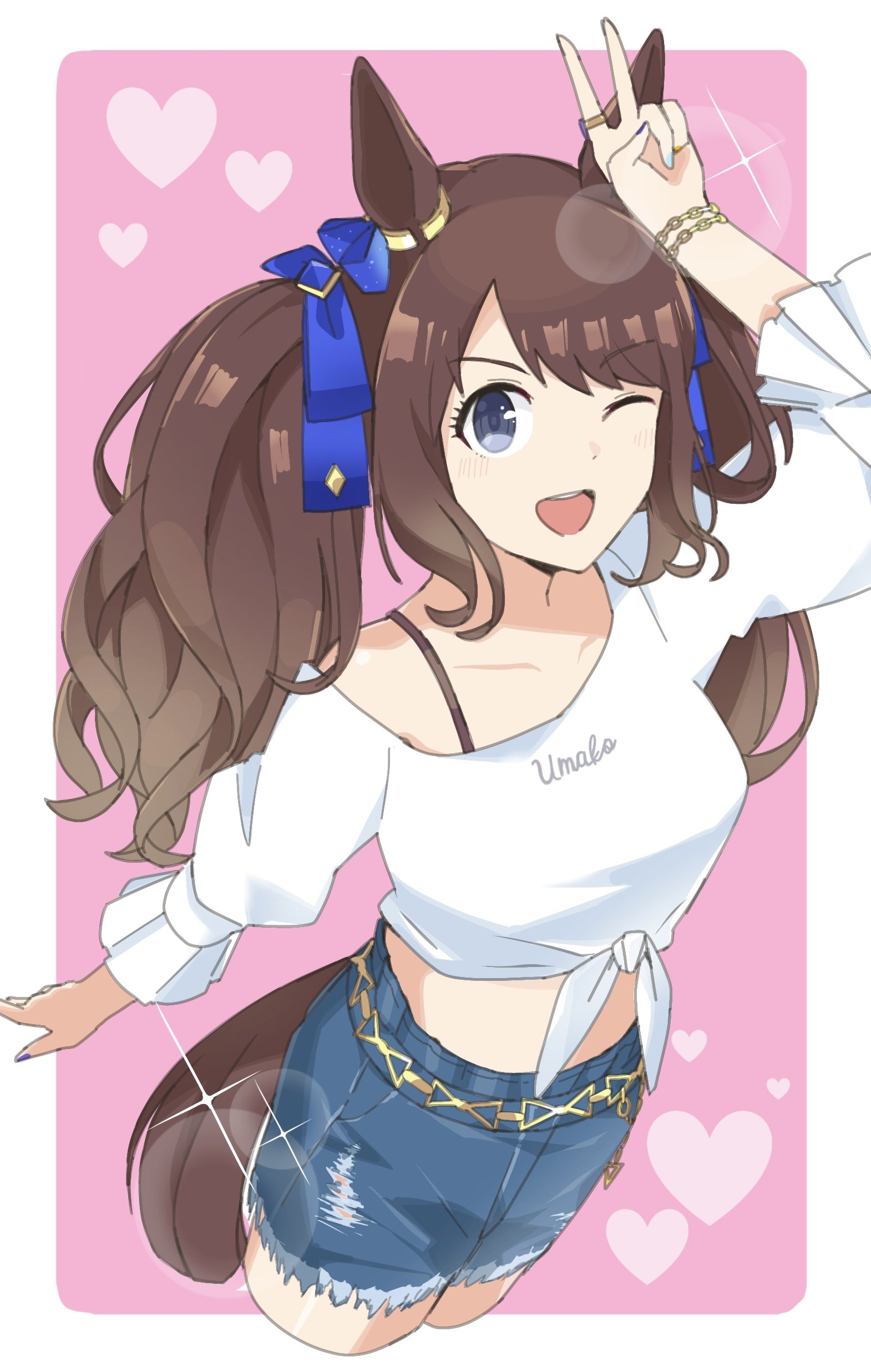 马女孩｜乌玛娘漂亮德比｜动漫女孩