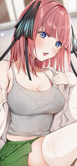 动漫女孩｜中野二乃｜5东方之花女