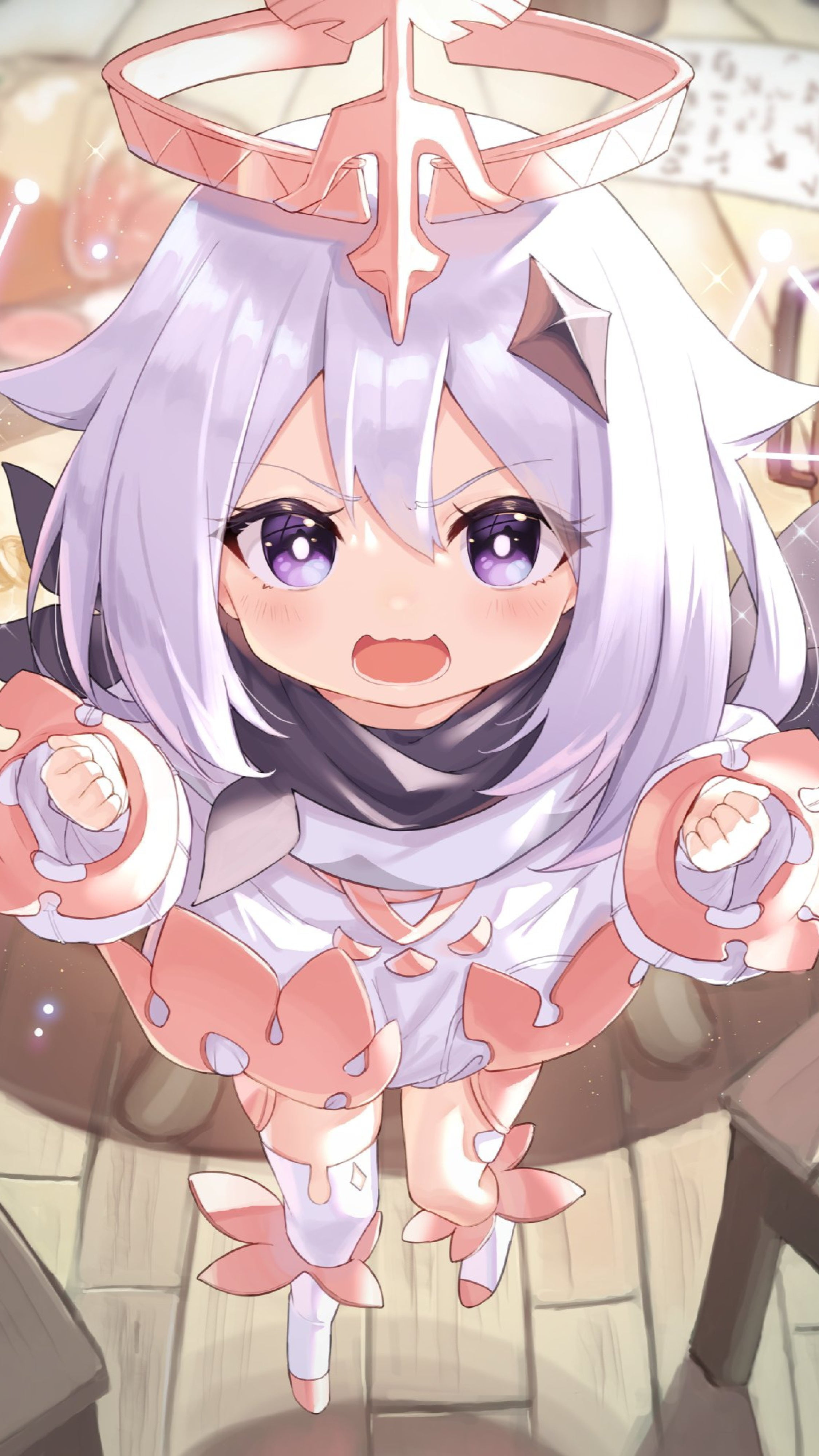 原神冲击｜动漫女孩｜看着观众