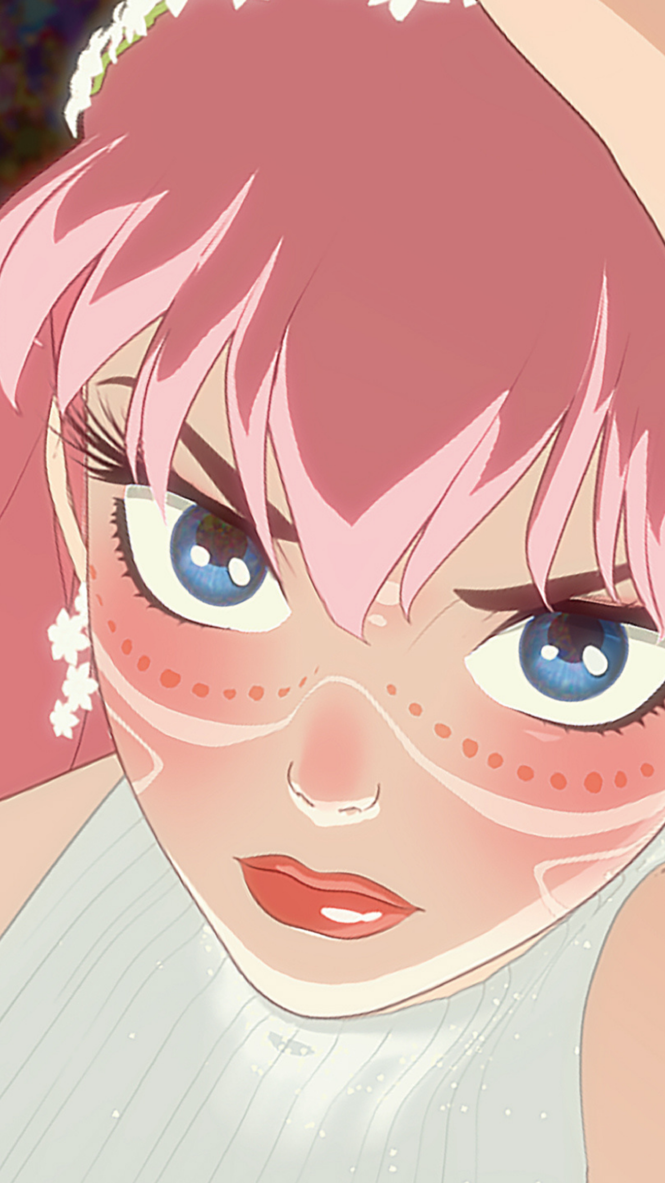 粉红色的头发｜动漫女孩｜动漫