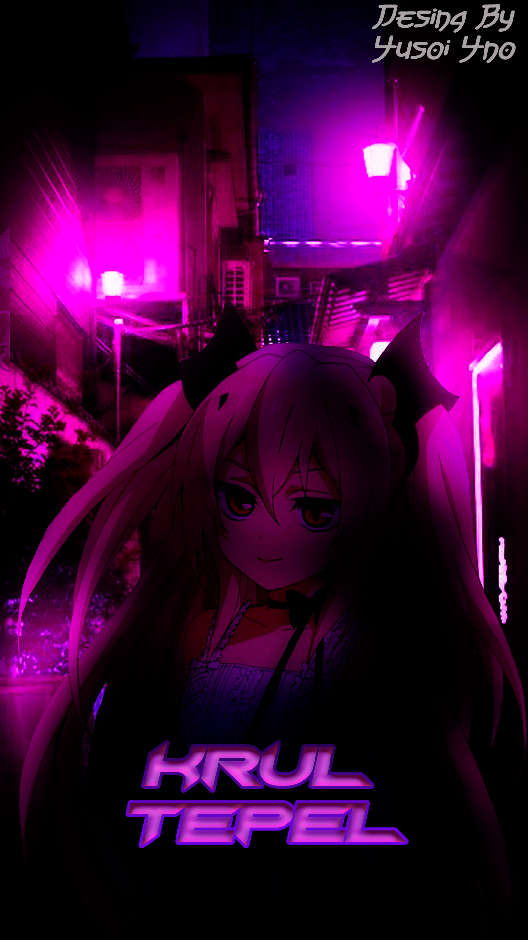 街头艺术｜动漫女孩｜粉红色的头发