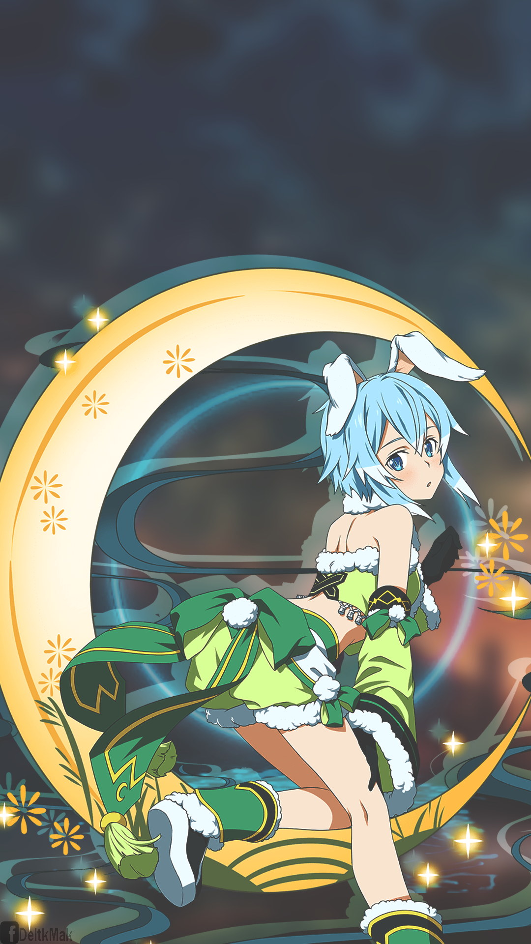 浅田志乃｜蓝色头发｜刀剑艺术在线