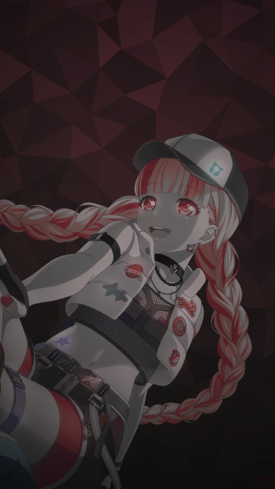 选择性着色｜红眼睛｜动漫