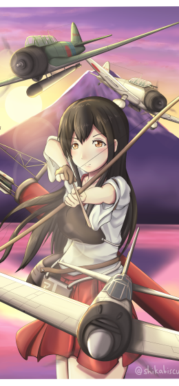 舰队集合｜赤城康科勒｜动漫