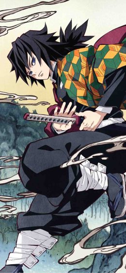 动漫｜富冈义勇鬼灭之刃｜鬼灭之刃