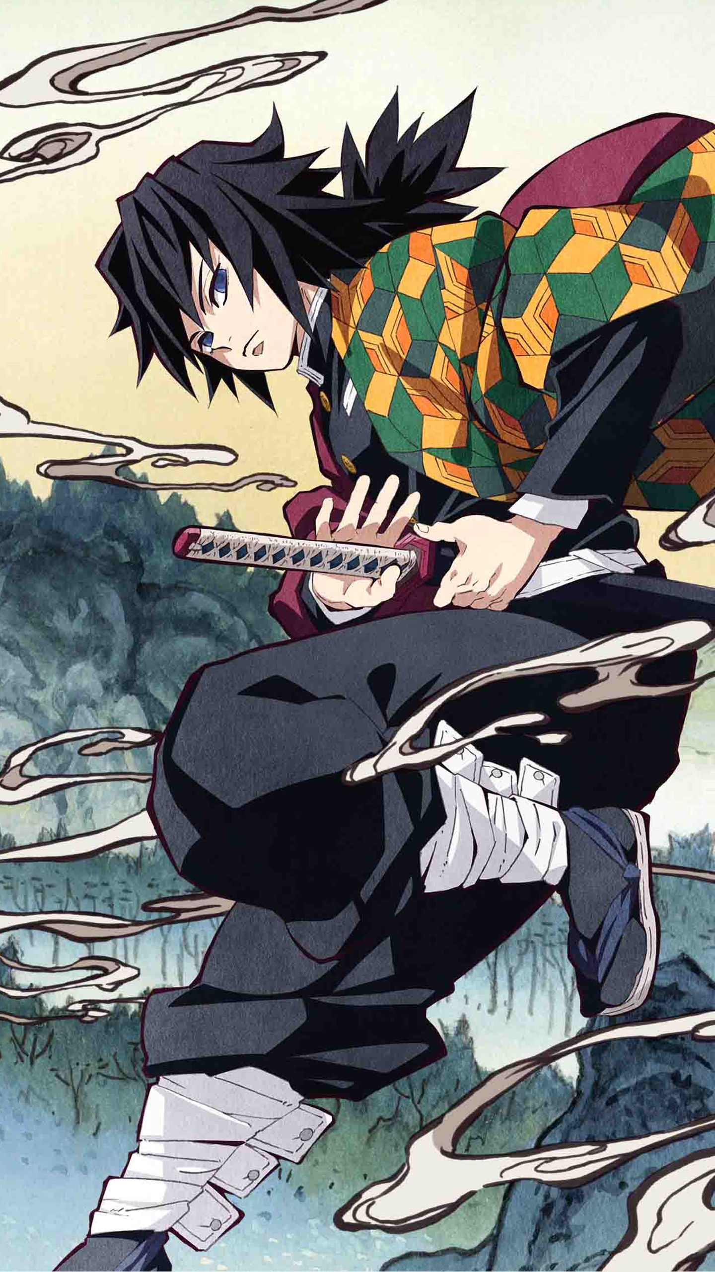 动漫｜富冈义勇鬼灭之刃｜鬼灭之刃