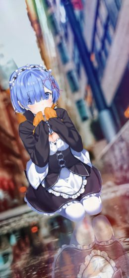 脸红｜蓝色头发｜从零开始异界生活