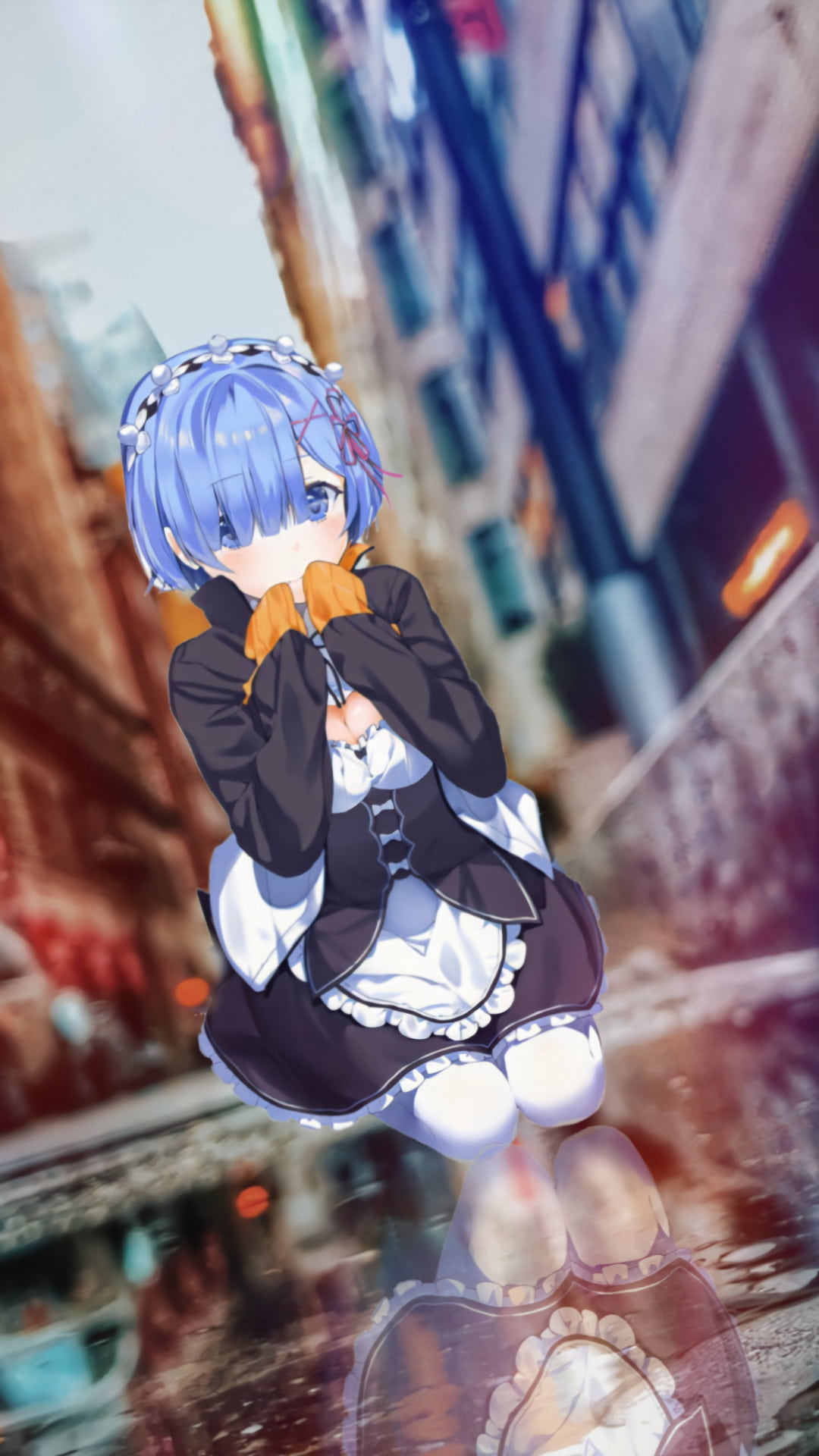 脸红｜蓝色头发｜从零开始异界生活