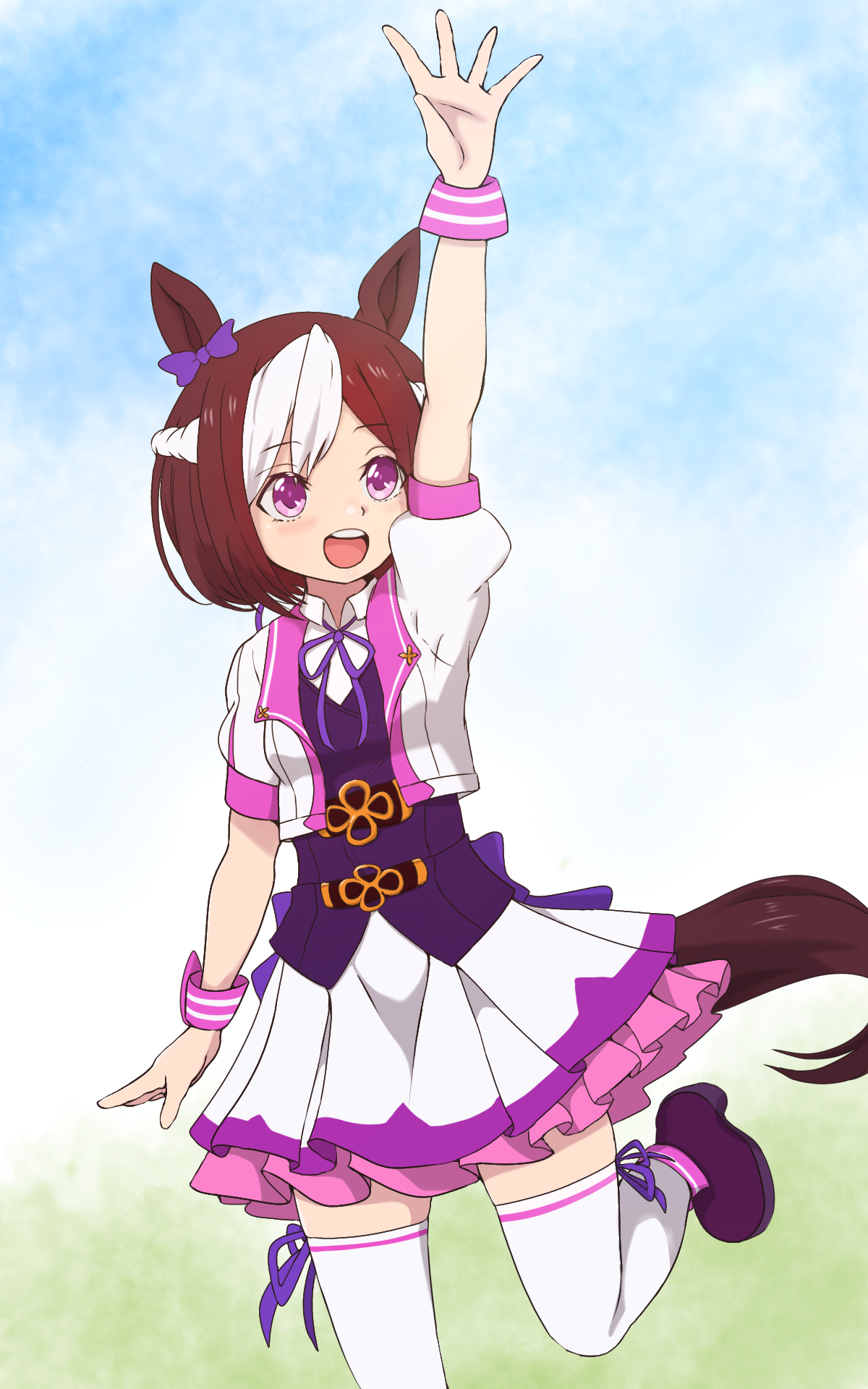 动漫女孩｜特别周乌玛娘｜乌玛娘漂亮德比