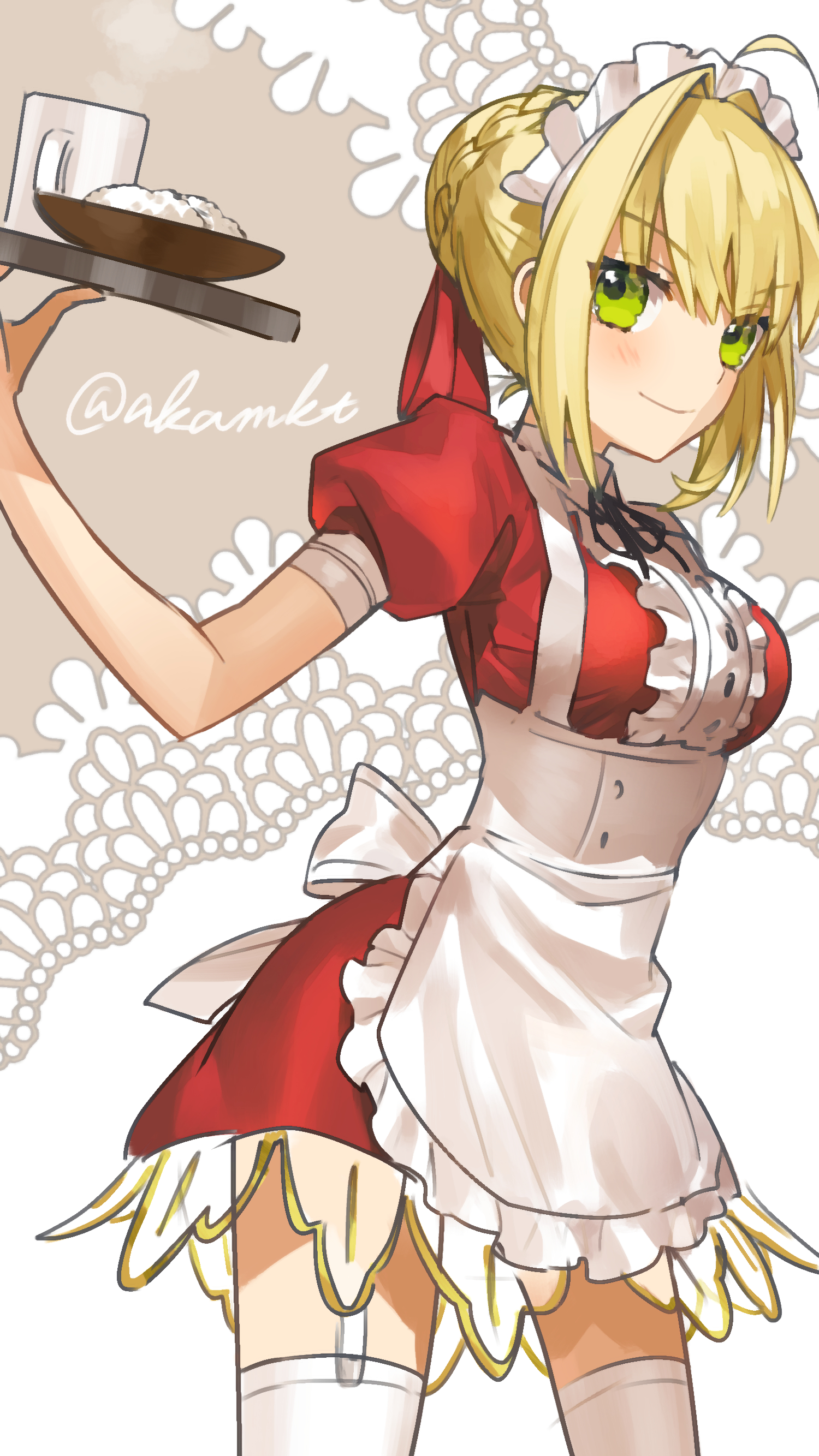 胸部｜女佣｜动漫女孩