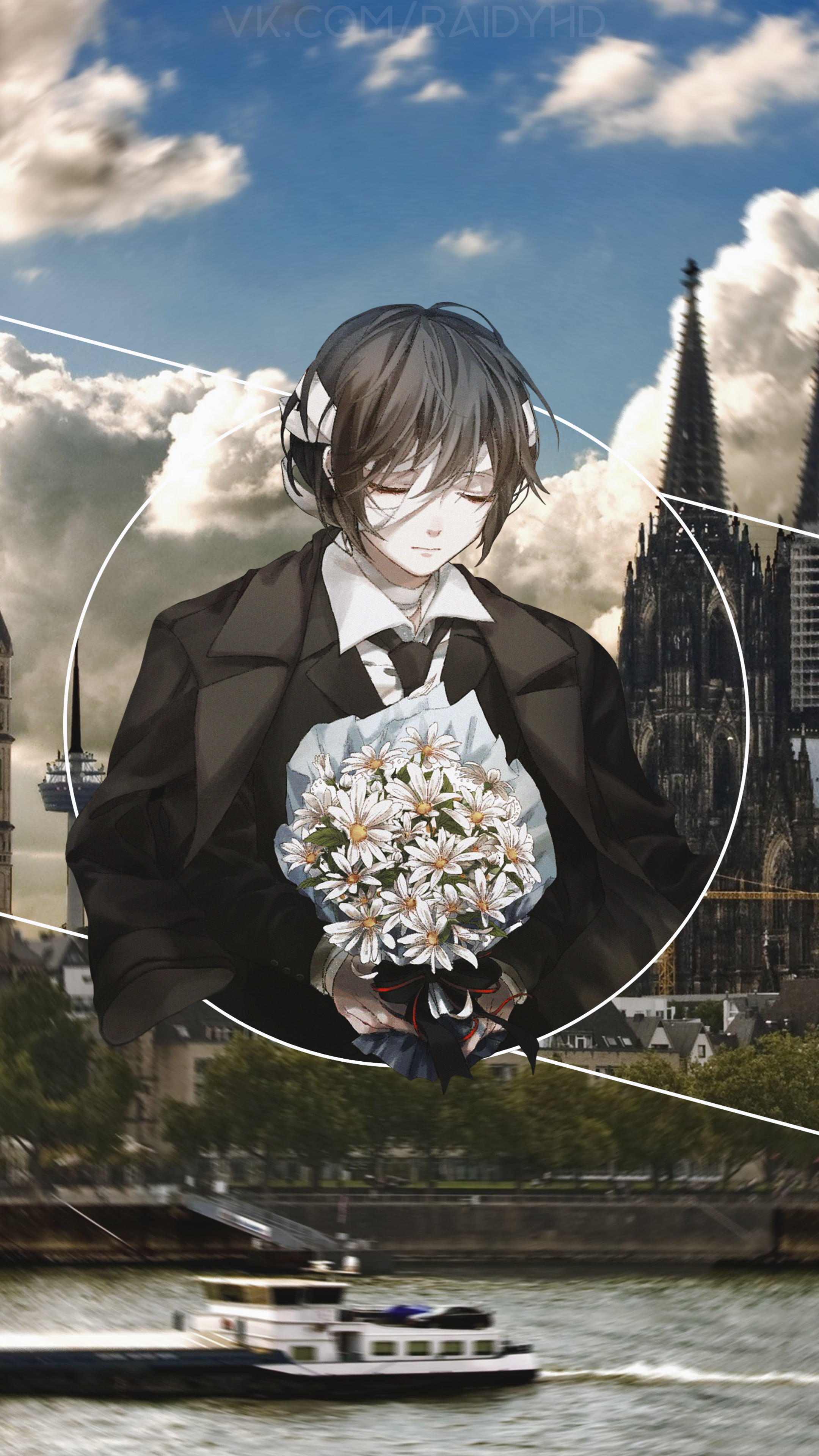 动漫男孩｜画中画｜原创人物