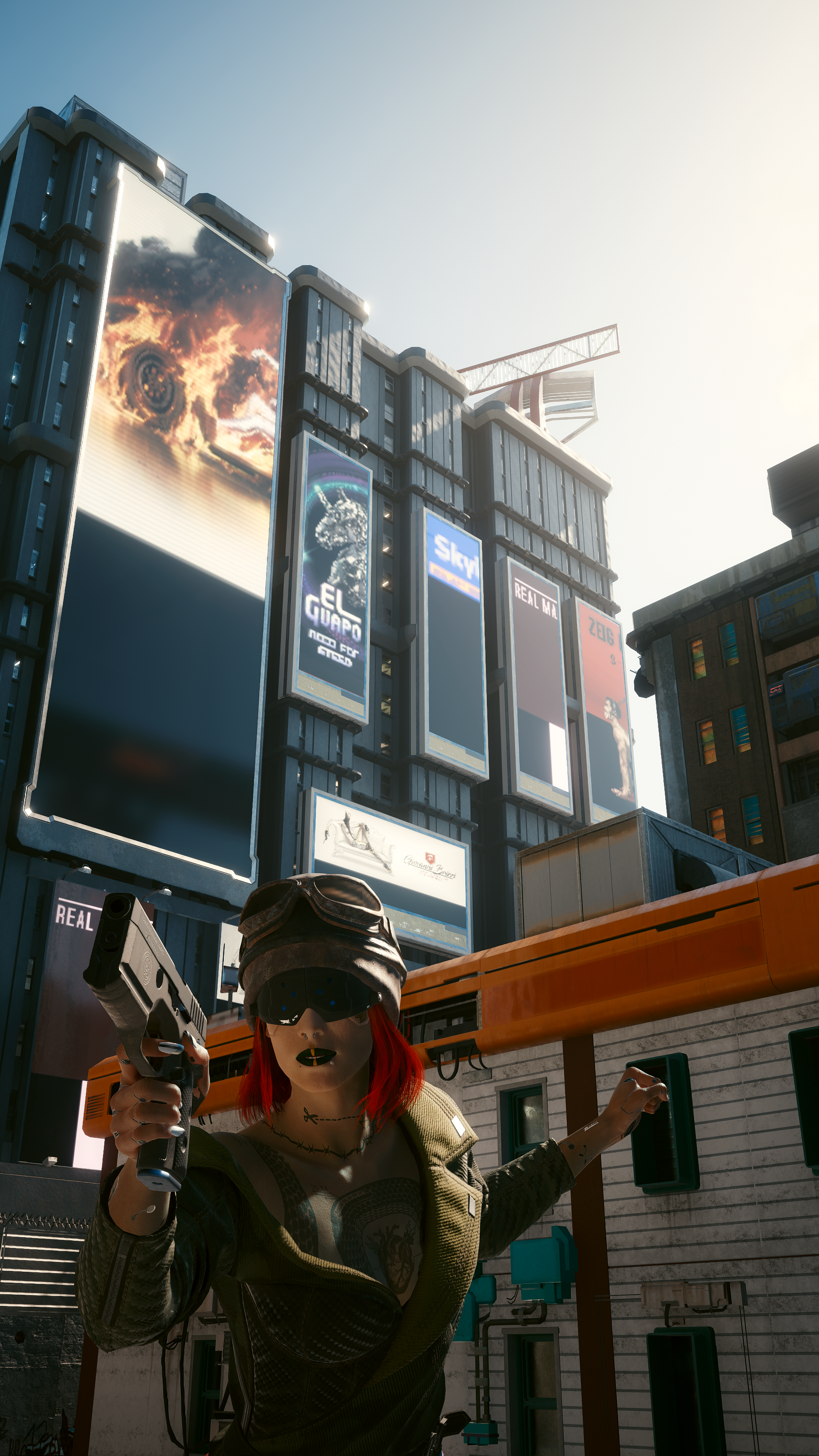 赛博朋克2077｜建筑学｜女性