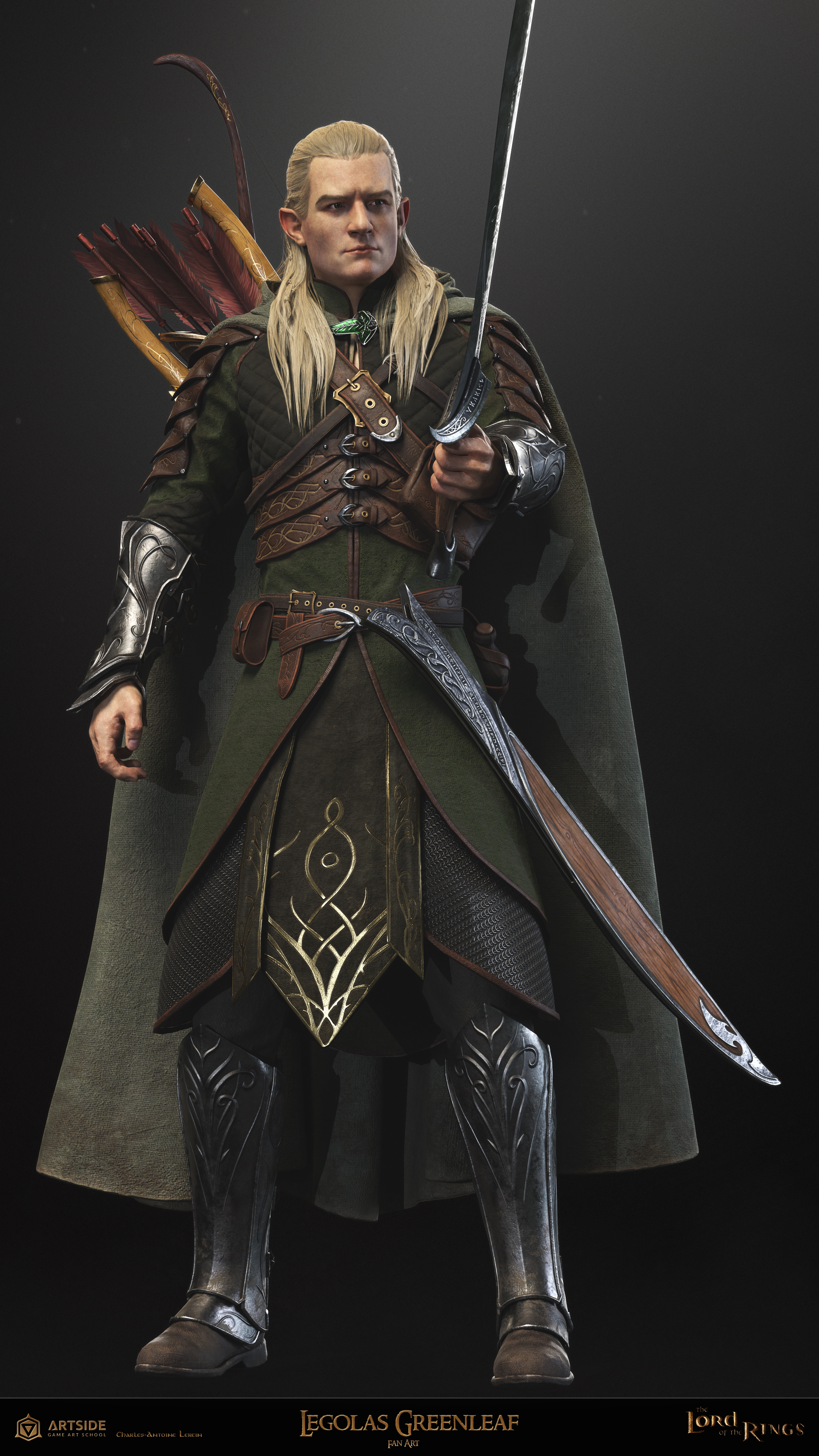 计算机图形学｜中土世界｜指环王