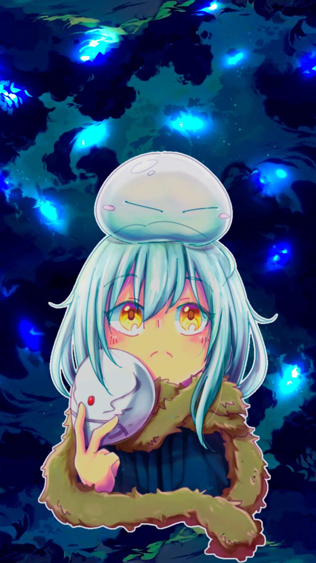 发光的｜里姆鲁暴风雨｜动漫男孩