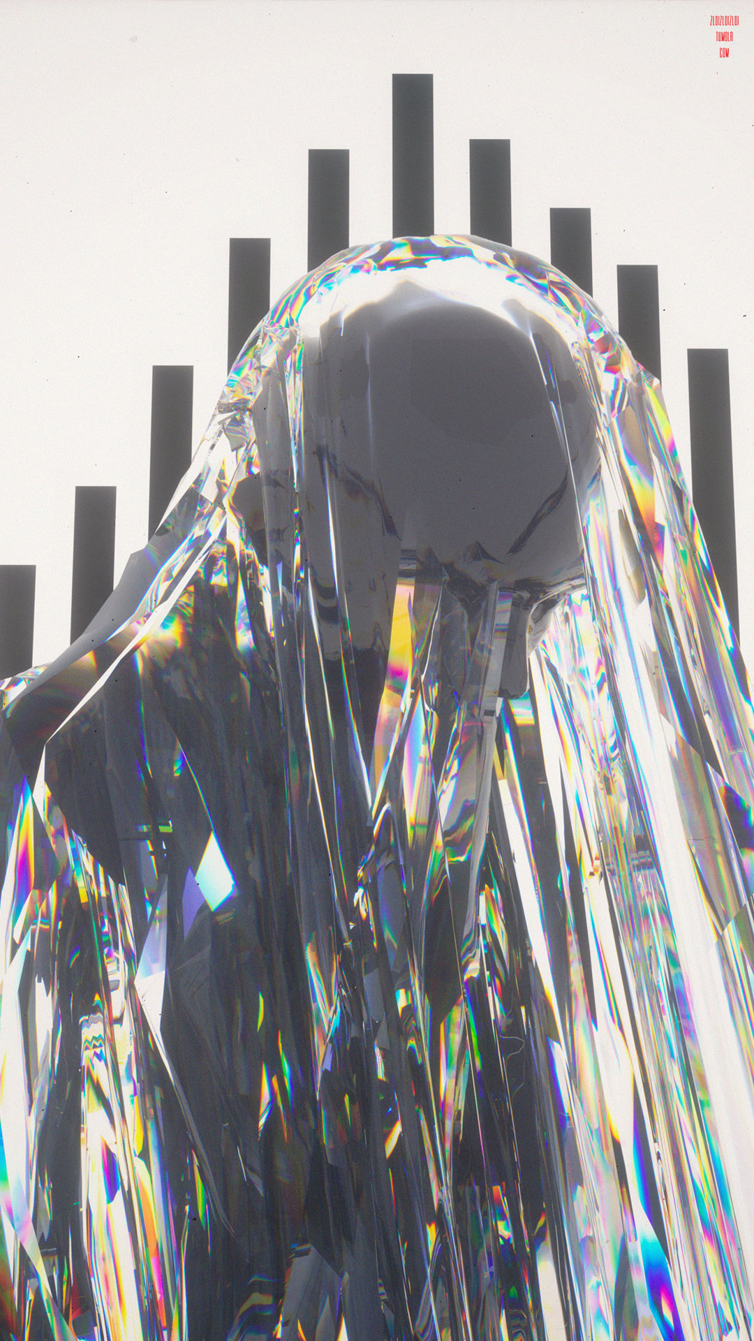 3d摘要｜故障艺术｜赛博朋克