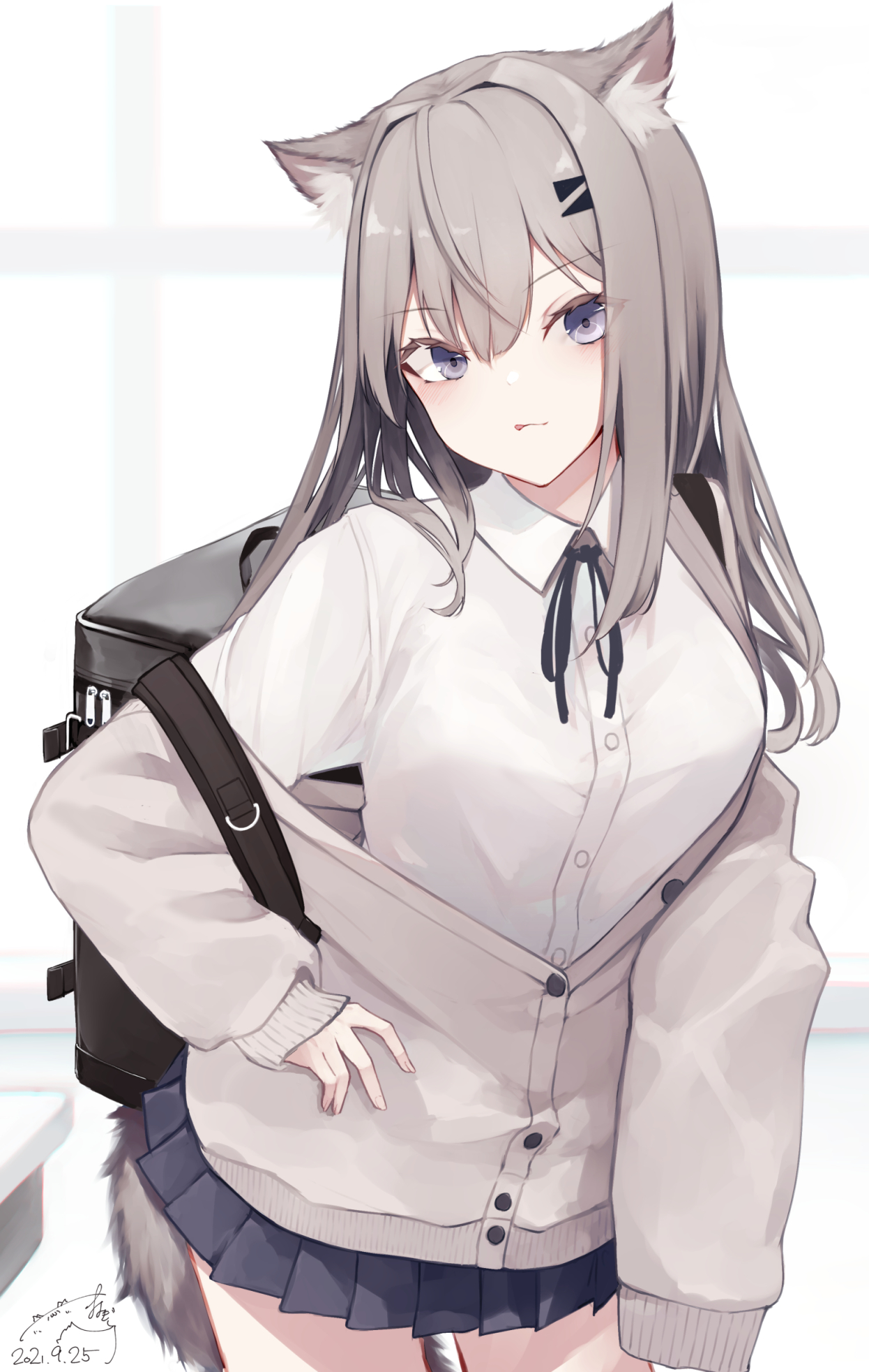 数字艺术｜动漫女孩｜艺术品