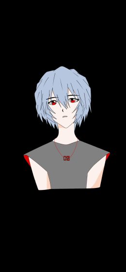 深色背景｜绫波丽｜新世纪福音战士